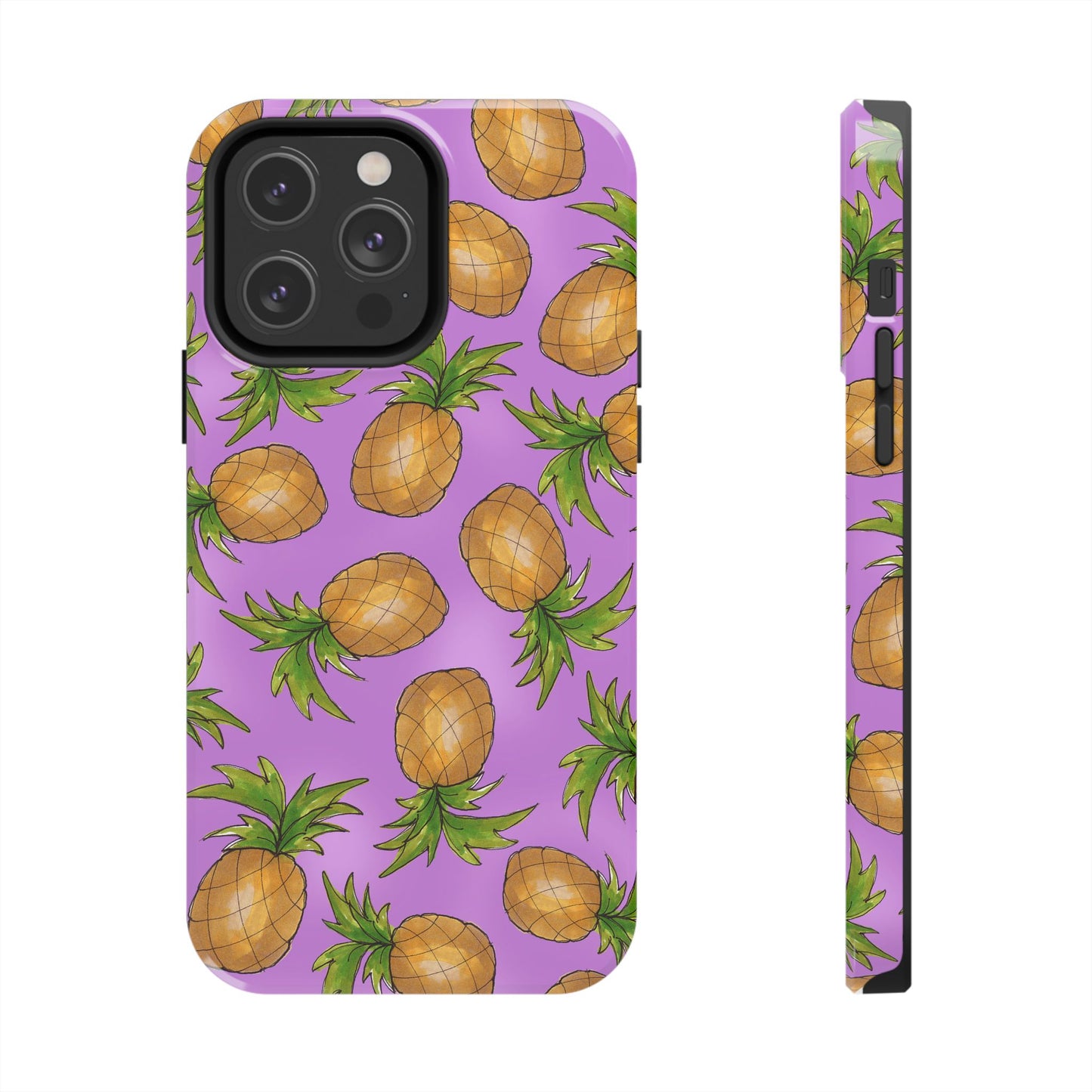 Pineapple Toss Lilac Phone Case