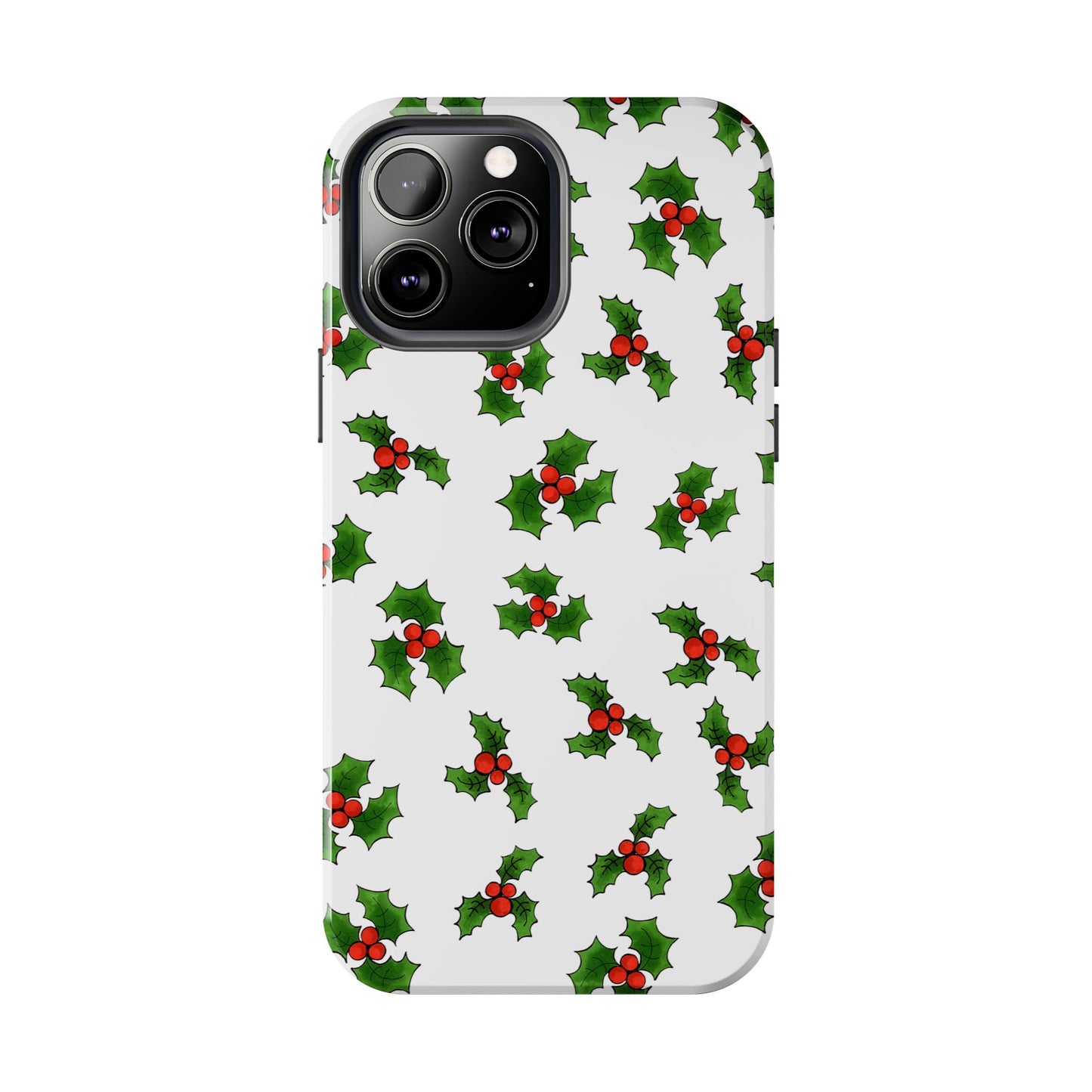 Lotsa Holly White Phone Case