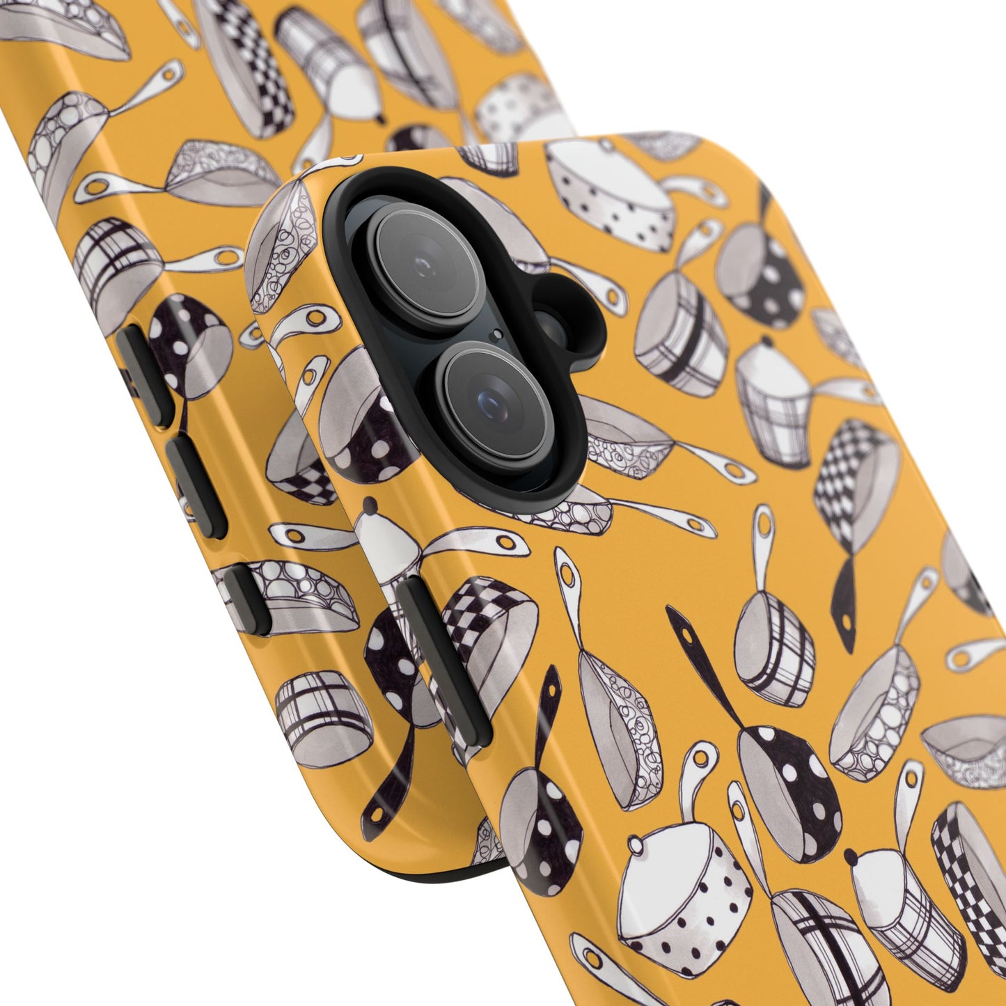 Pots & Pans Flyin' Yellow Phone Case