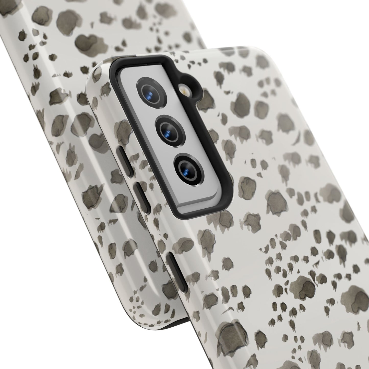 Kitty Dots Gray Phone Case