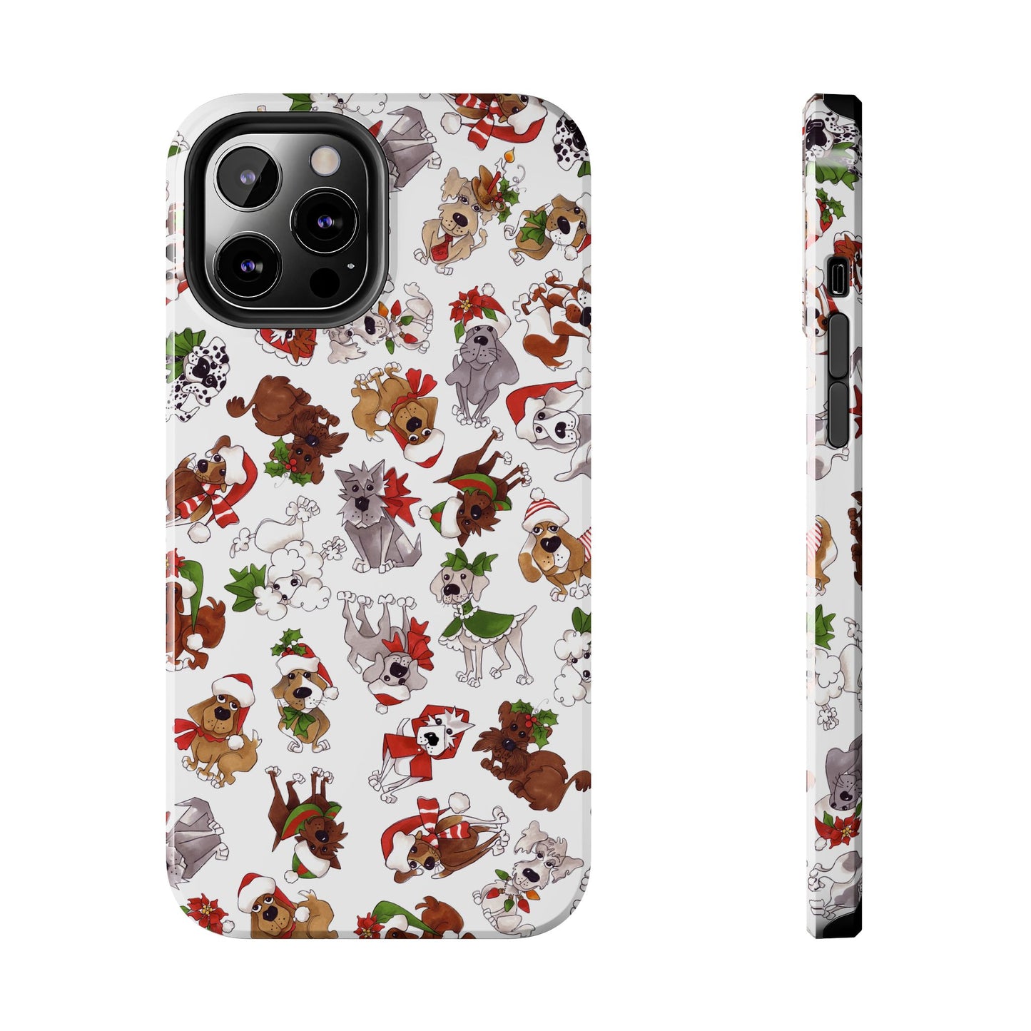 Doggie Toss White Phone Case