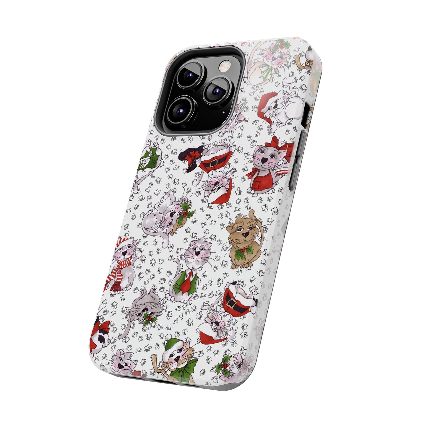 Kitty Blizzard White Phone Case