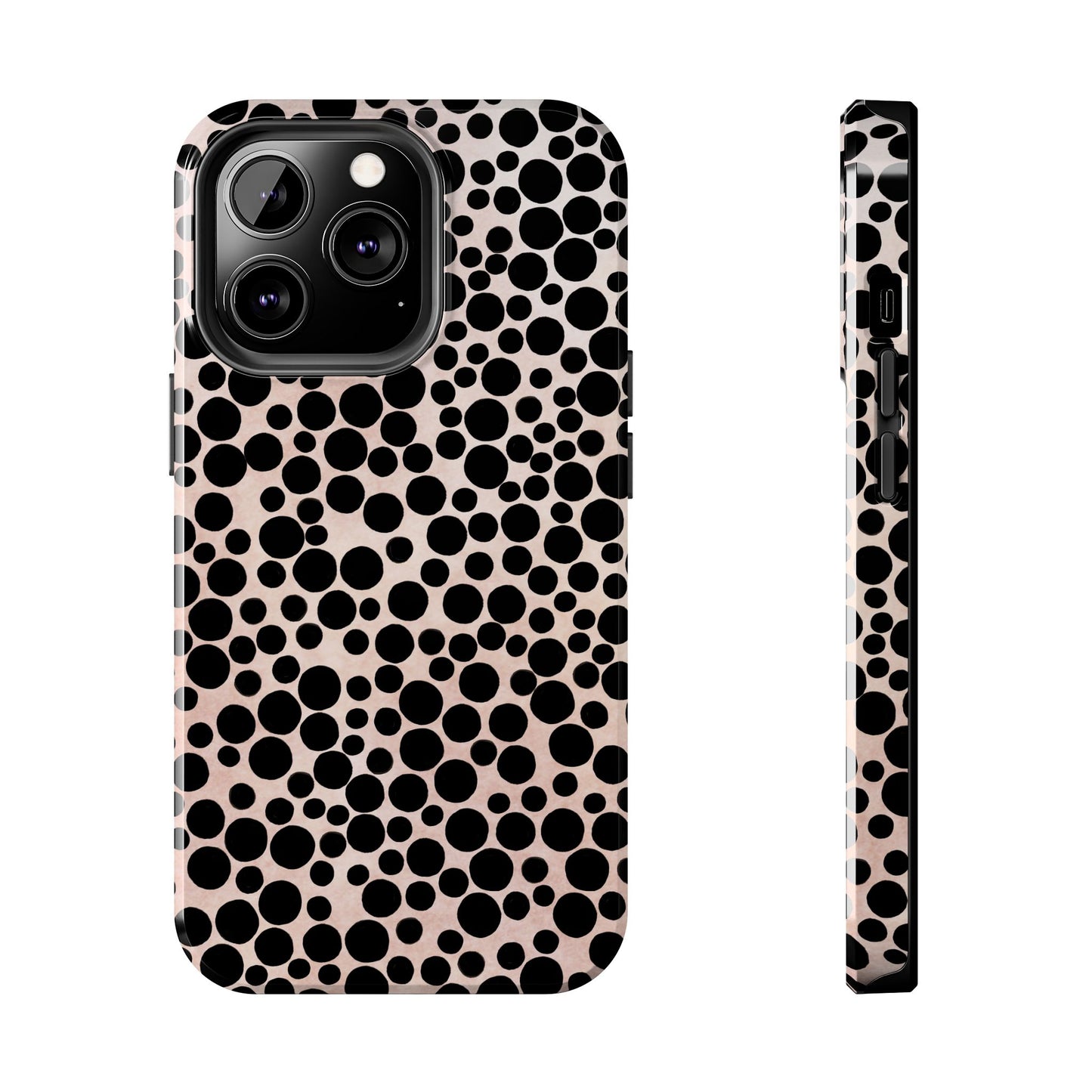 Felt Dots Pink Phone Case