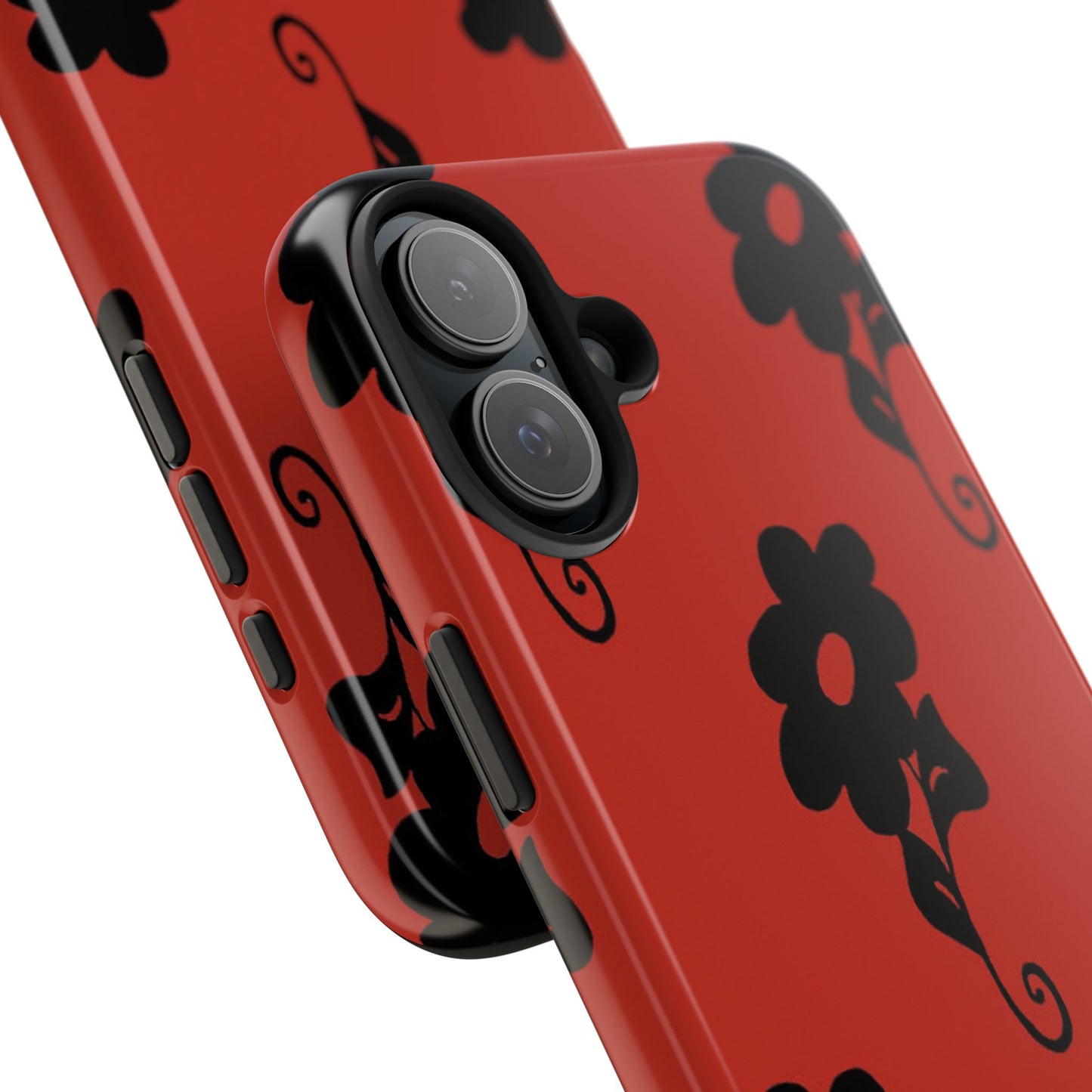Daring Daisy Red Phone Case