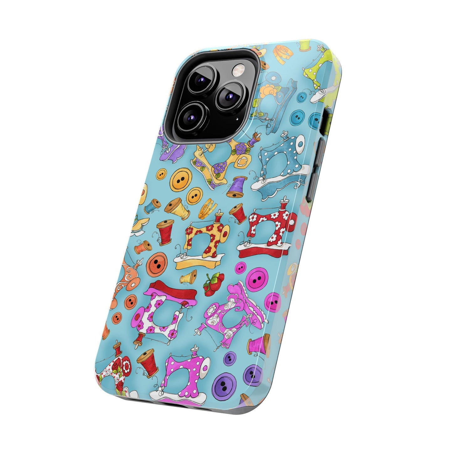 Sew Assorted Turquoise Phone Case