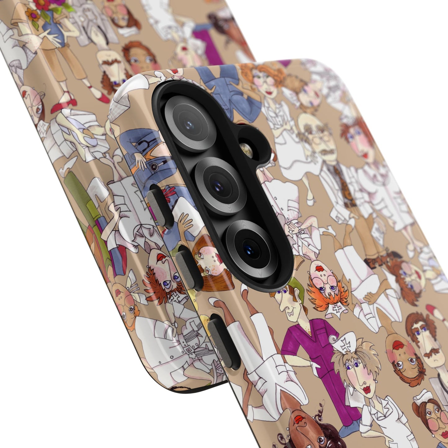 Diverse Nurse Khaki Phone Case