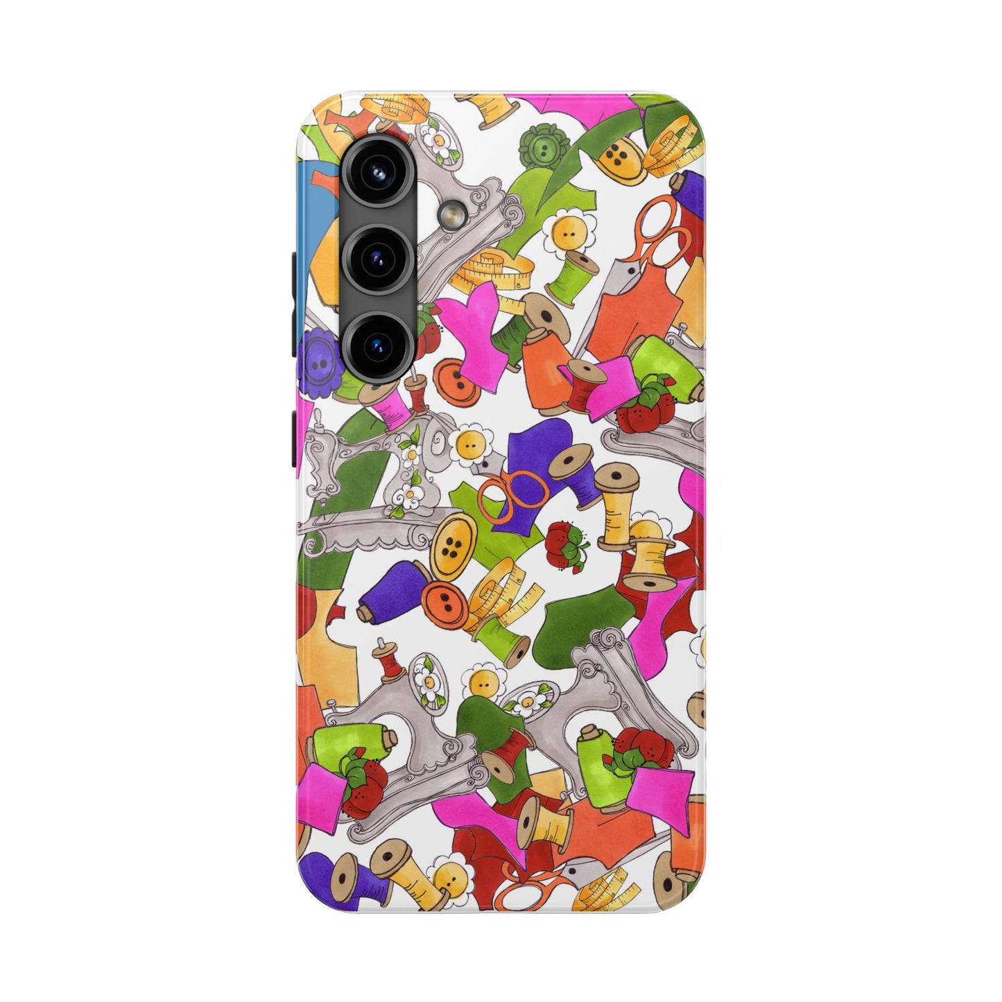 Kaleidasew White Phone Case