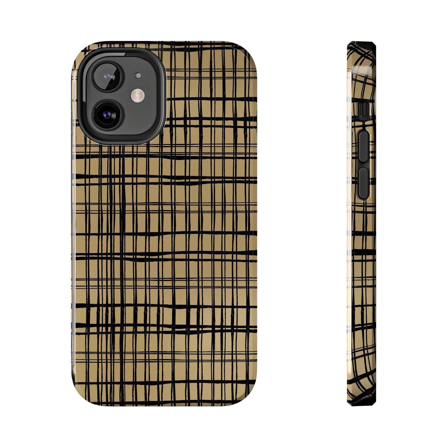 Doggie Fence Tan Phone Case