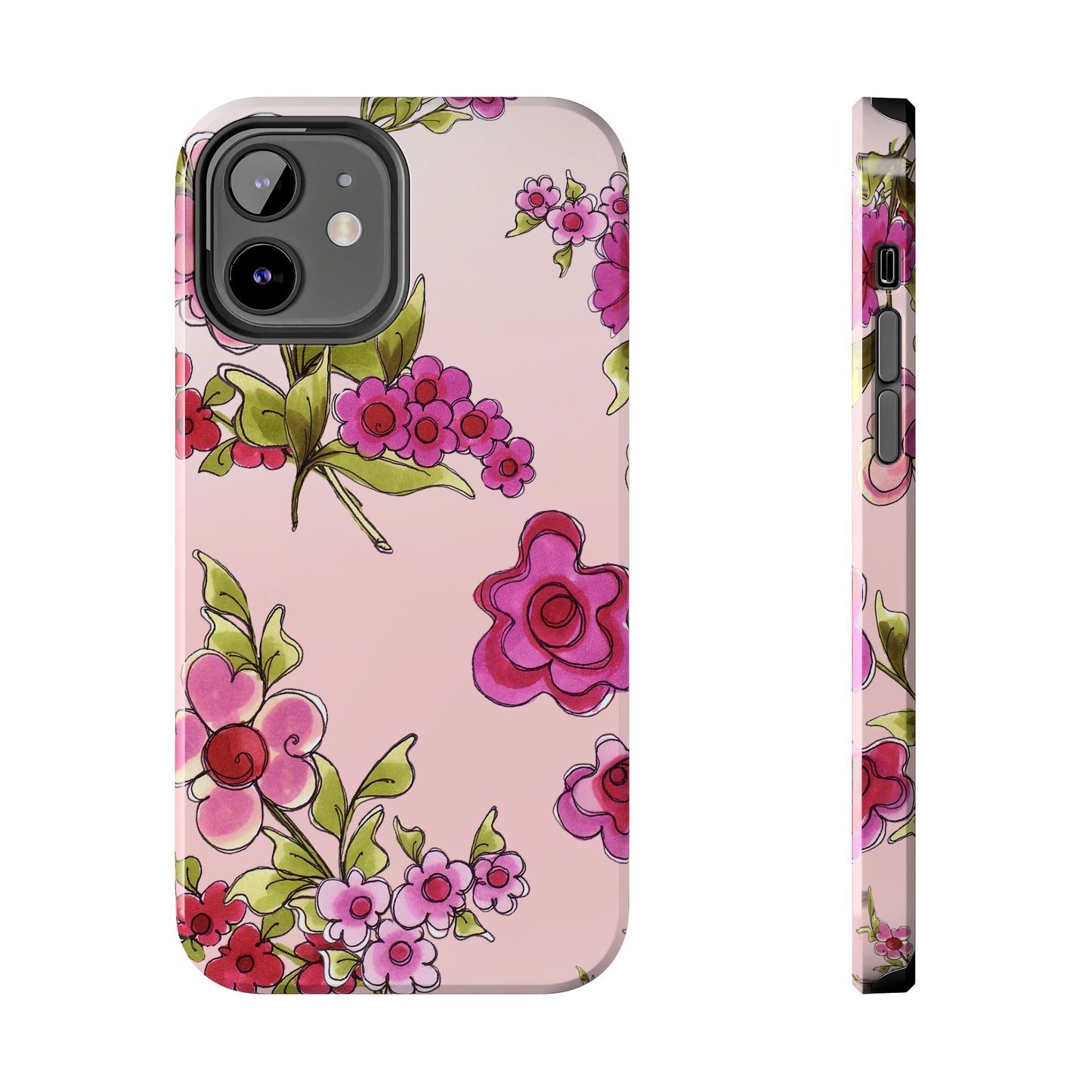 Jumbo Floral Pink Phone Case