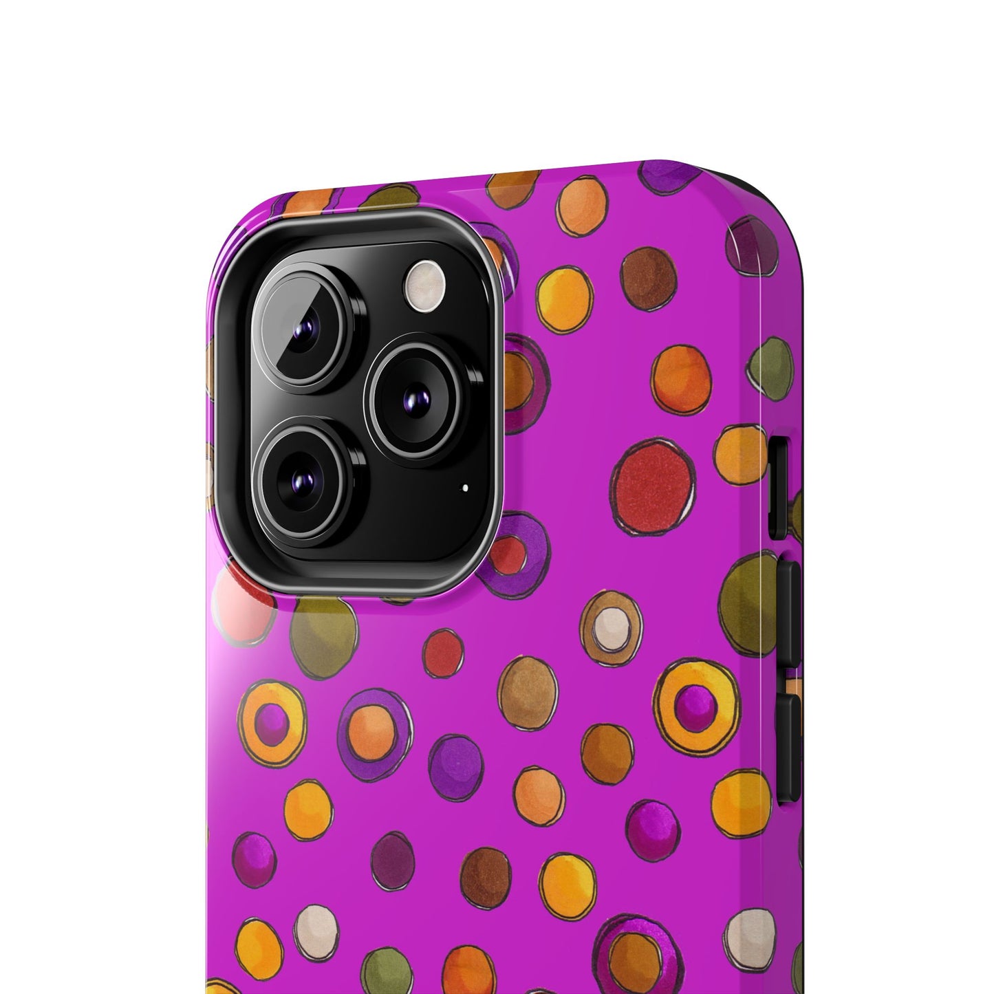 Double Dot Fuchsia Phone Case