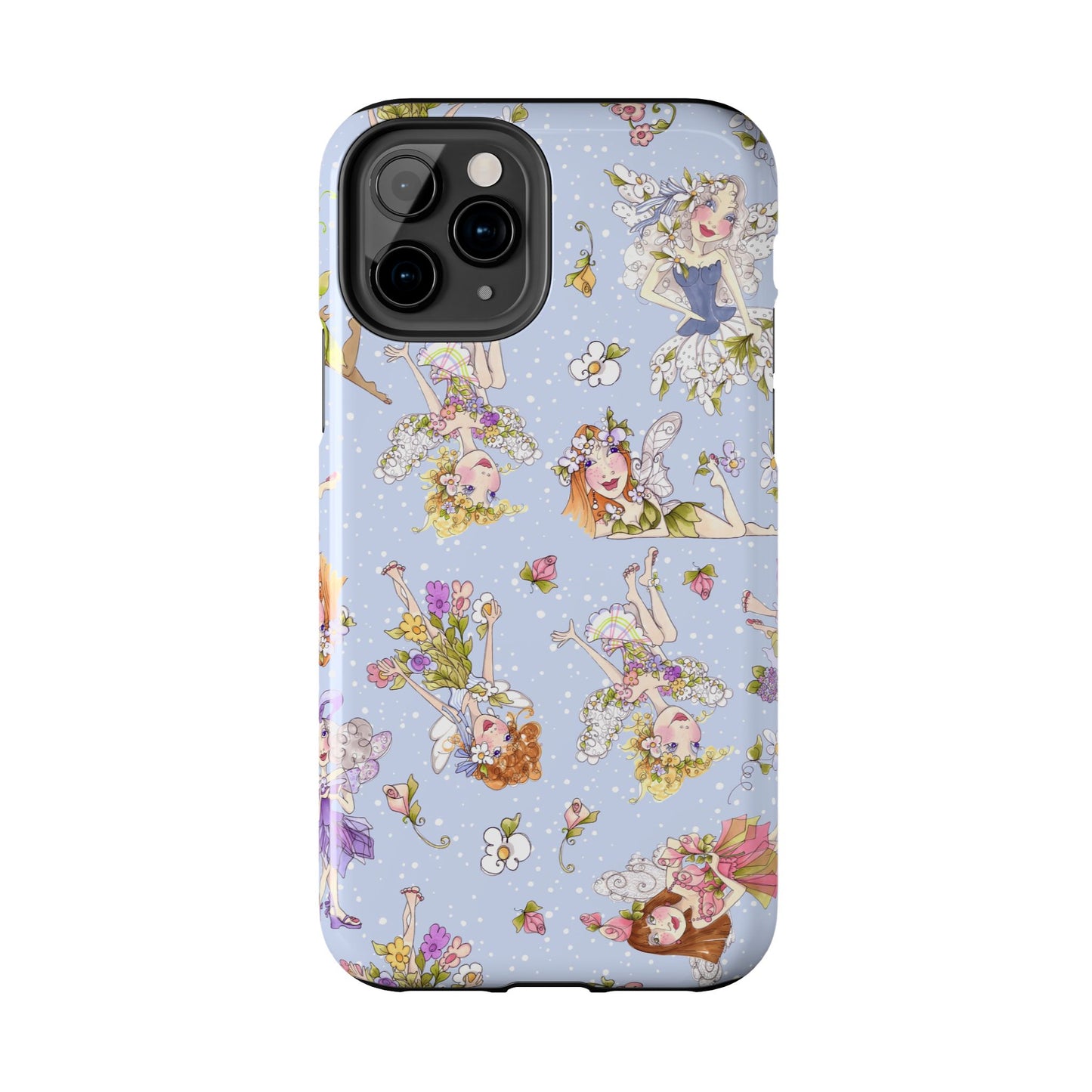 Tossed Fairies Blue Phone Case