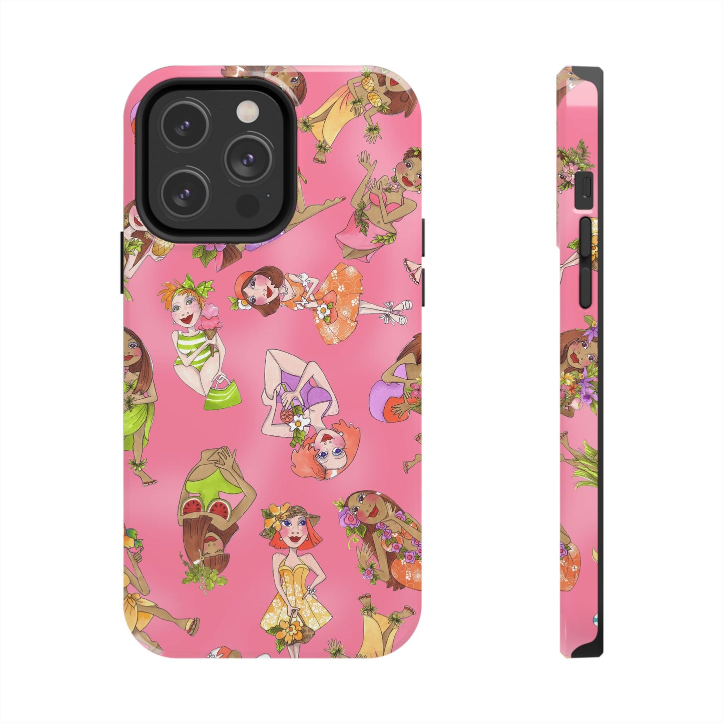 Island Toss Pink Phone Case