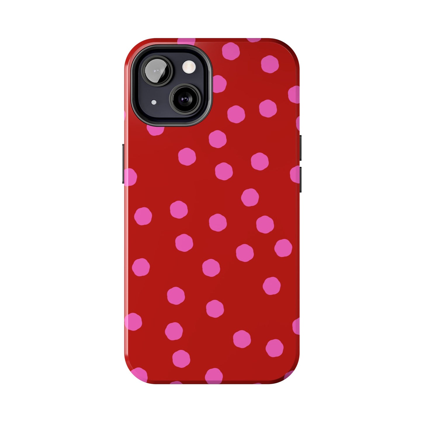 Jumbo Dots Red / Pink Phone Case