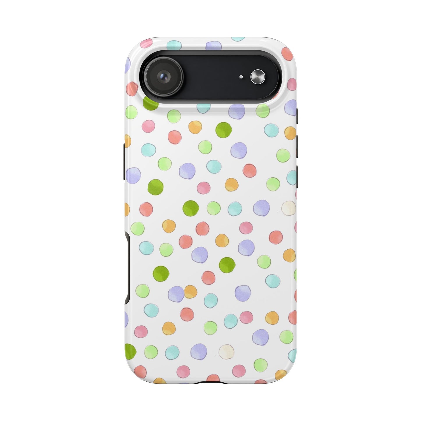 Happy Dots White Phone Case