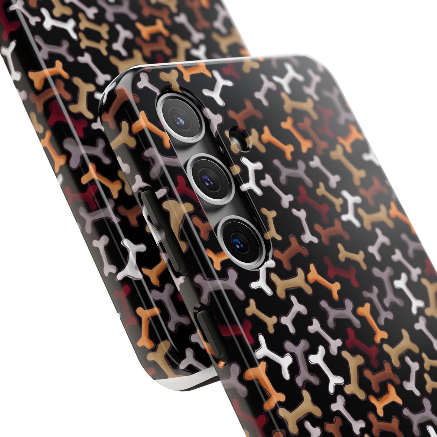 Dog Bones Black Phone Case