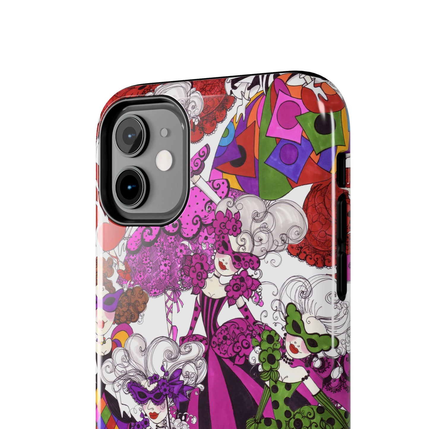 Crowded Dance Floor White Phone Case