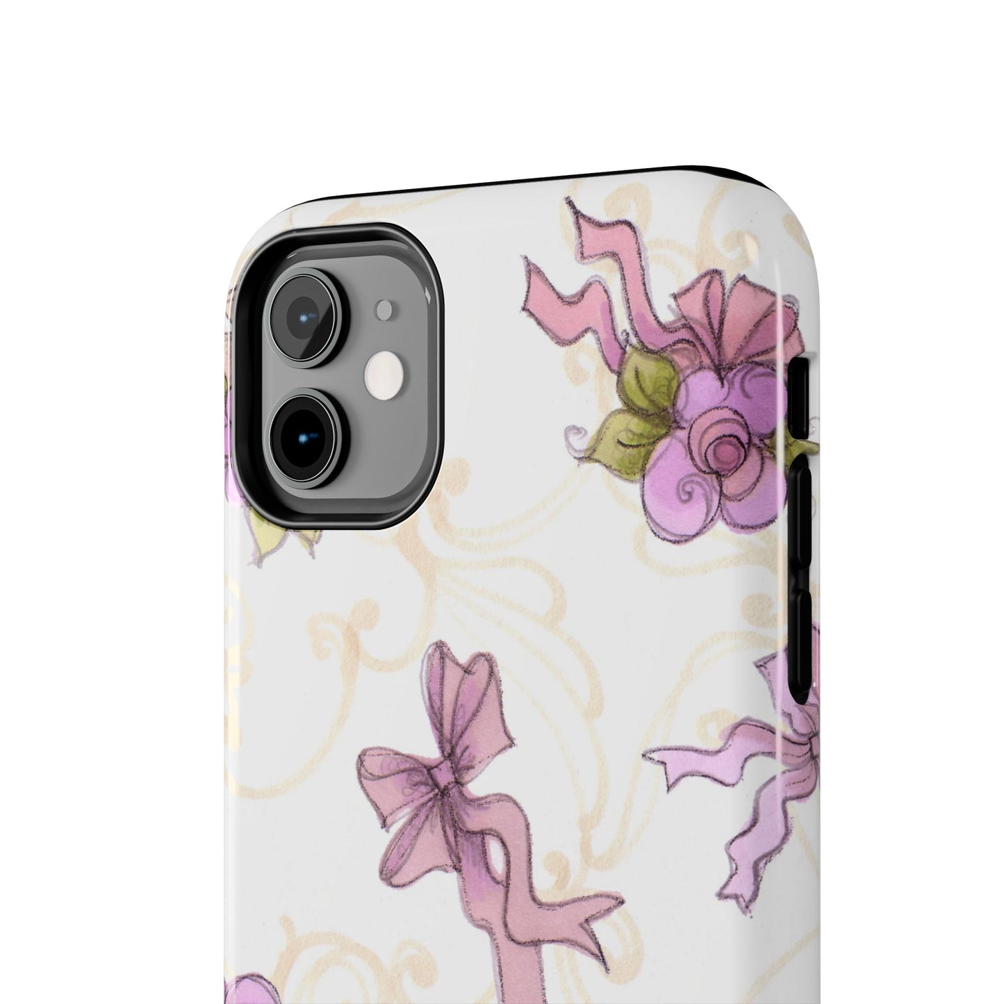 Flower Model Bow Flowers Phone Case