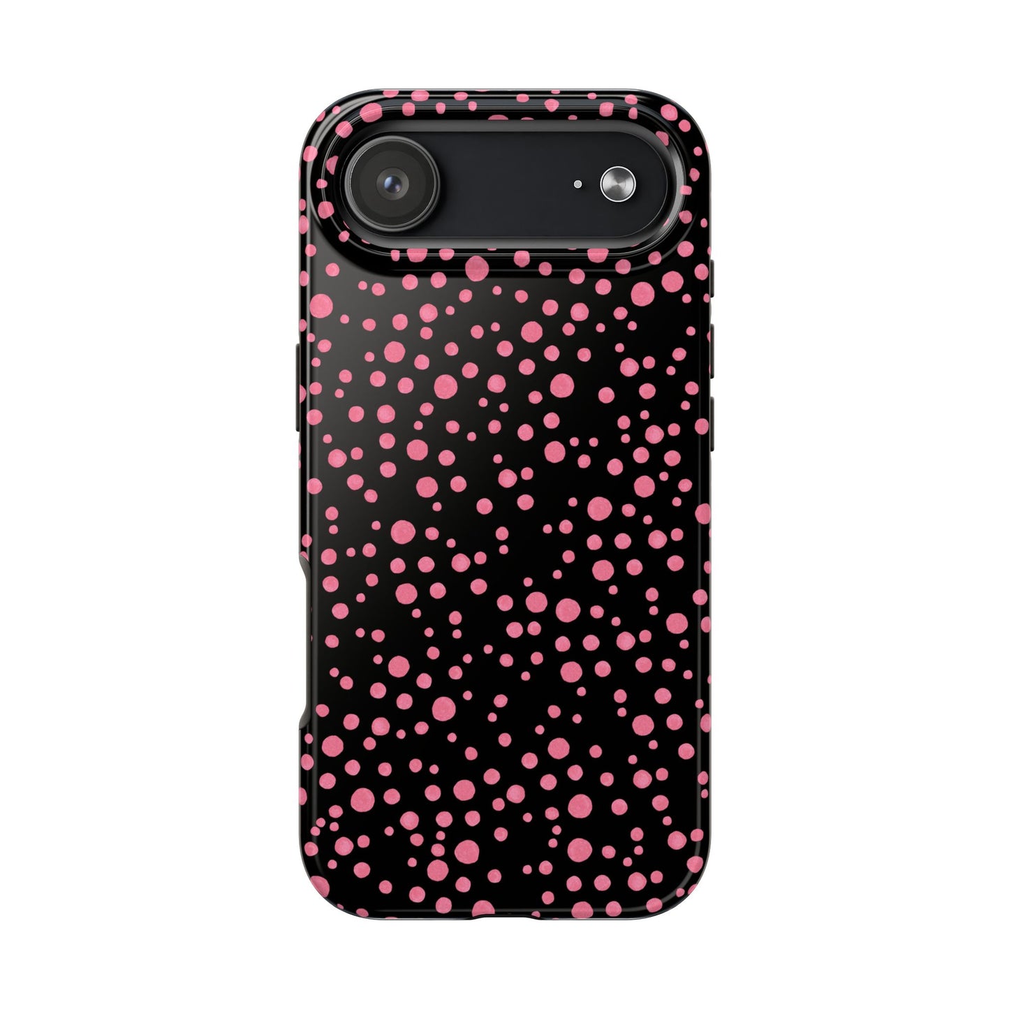 Balloon Dots Black / Pink Phone Case