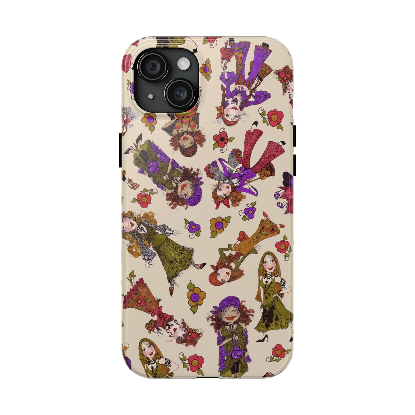 Tossed Gypsies Muslin Phone Case