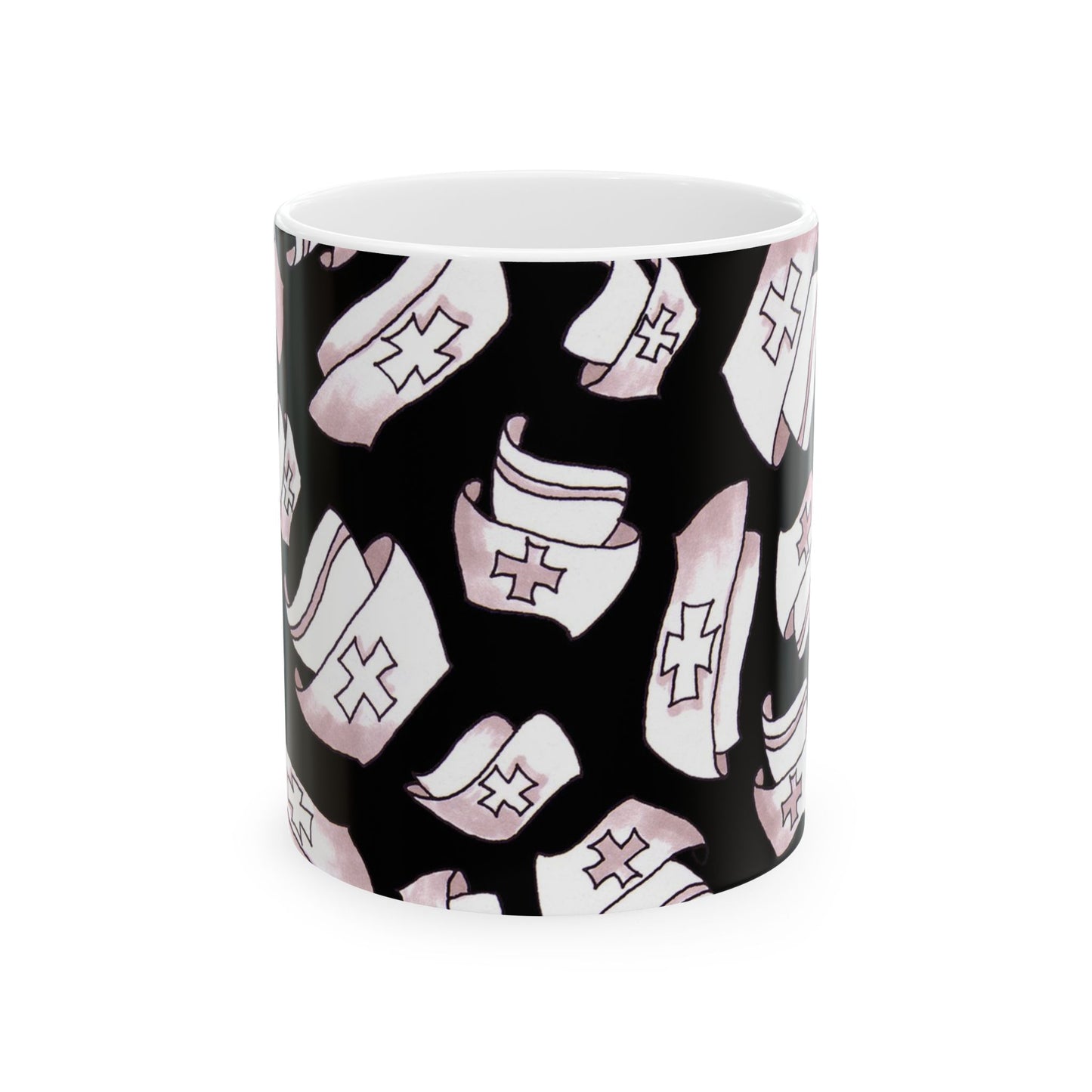 Happy Hat Black Cup