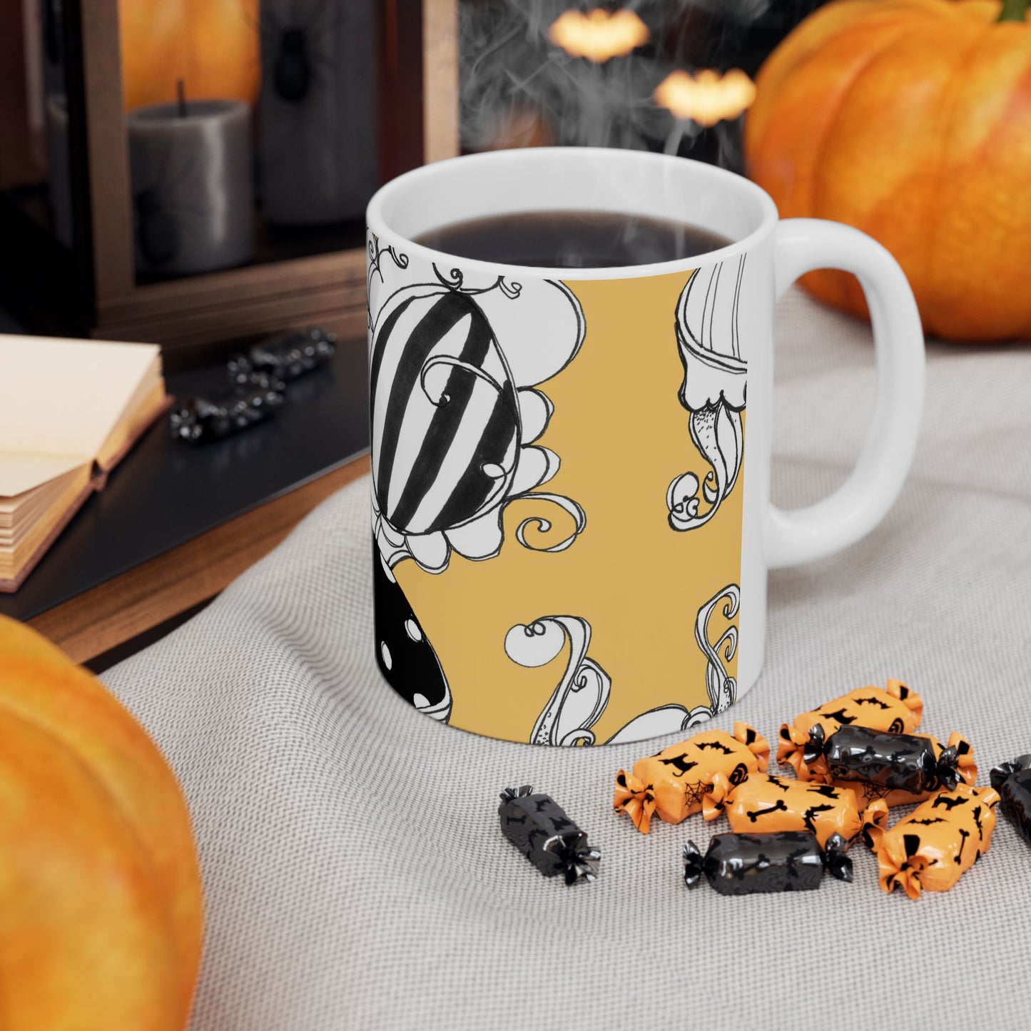 Bistro Chairs Yellow Cup