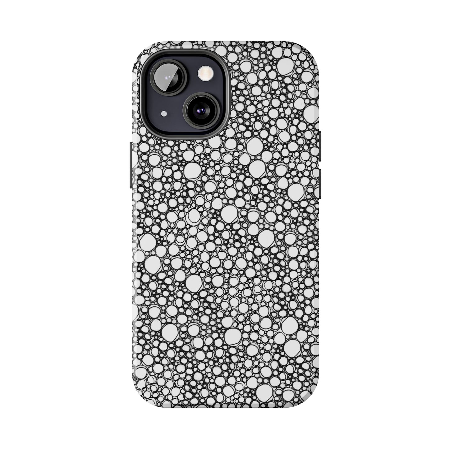 Air Bubbles Black Phone Case