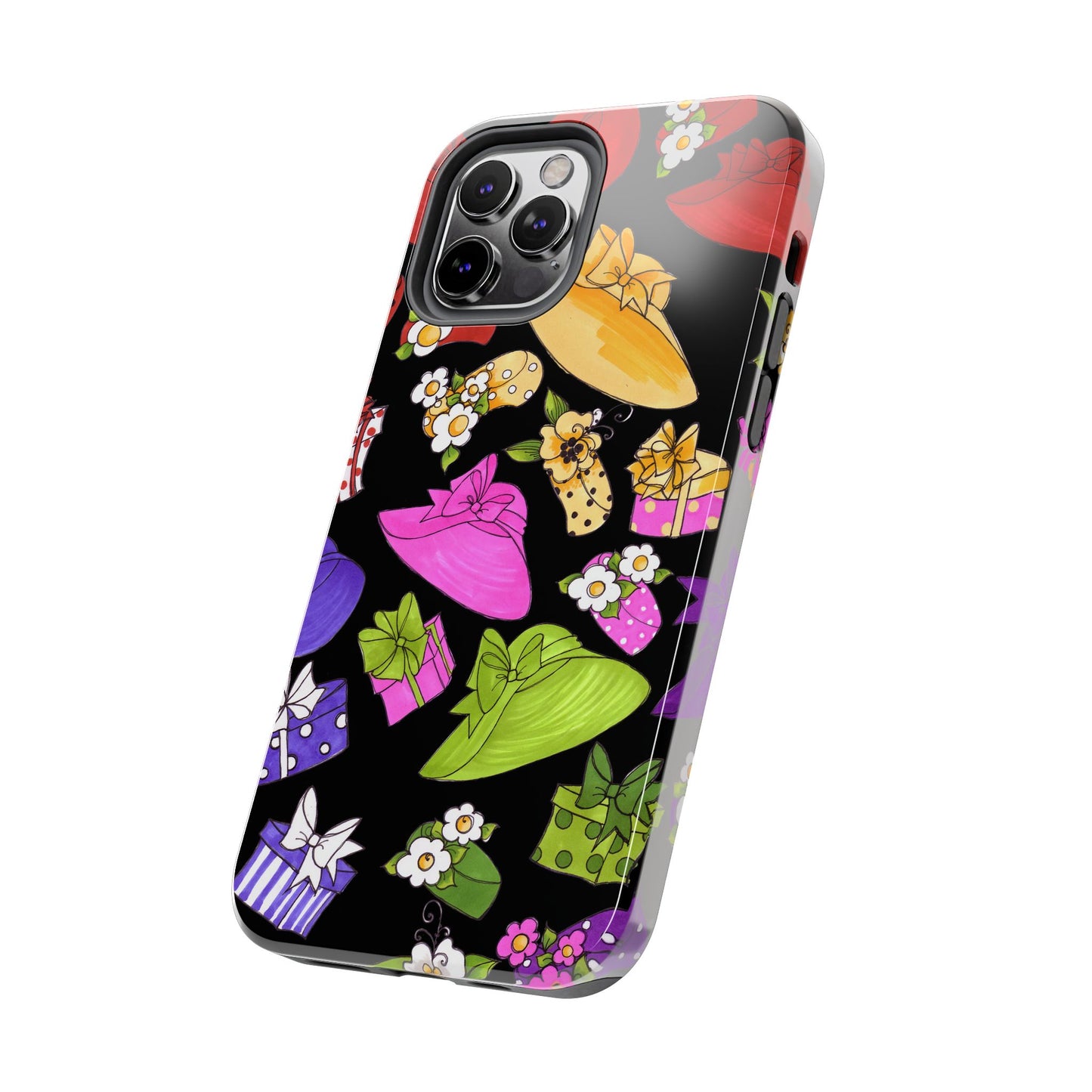 Accessories Tossed Black Phone Case