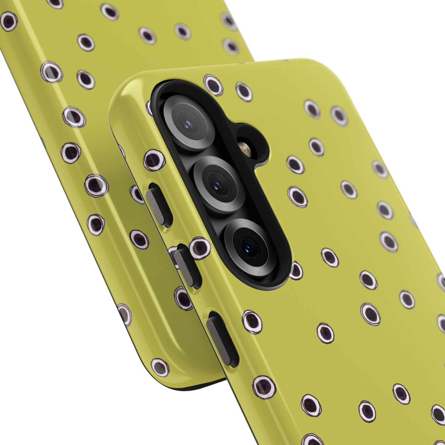 Halo Dots Green Phone Case