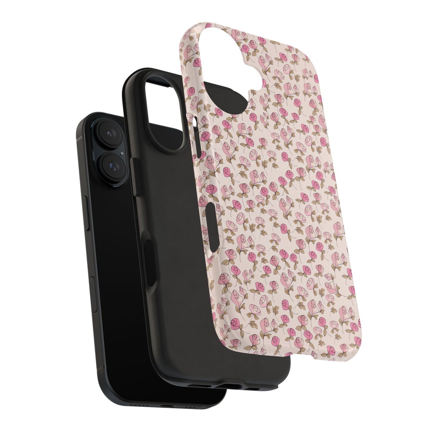 Little Bitty Roses Pink Phone Case
