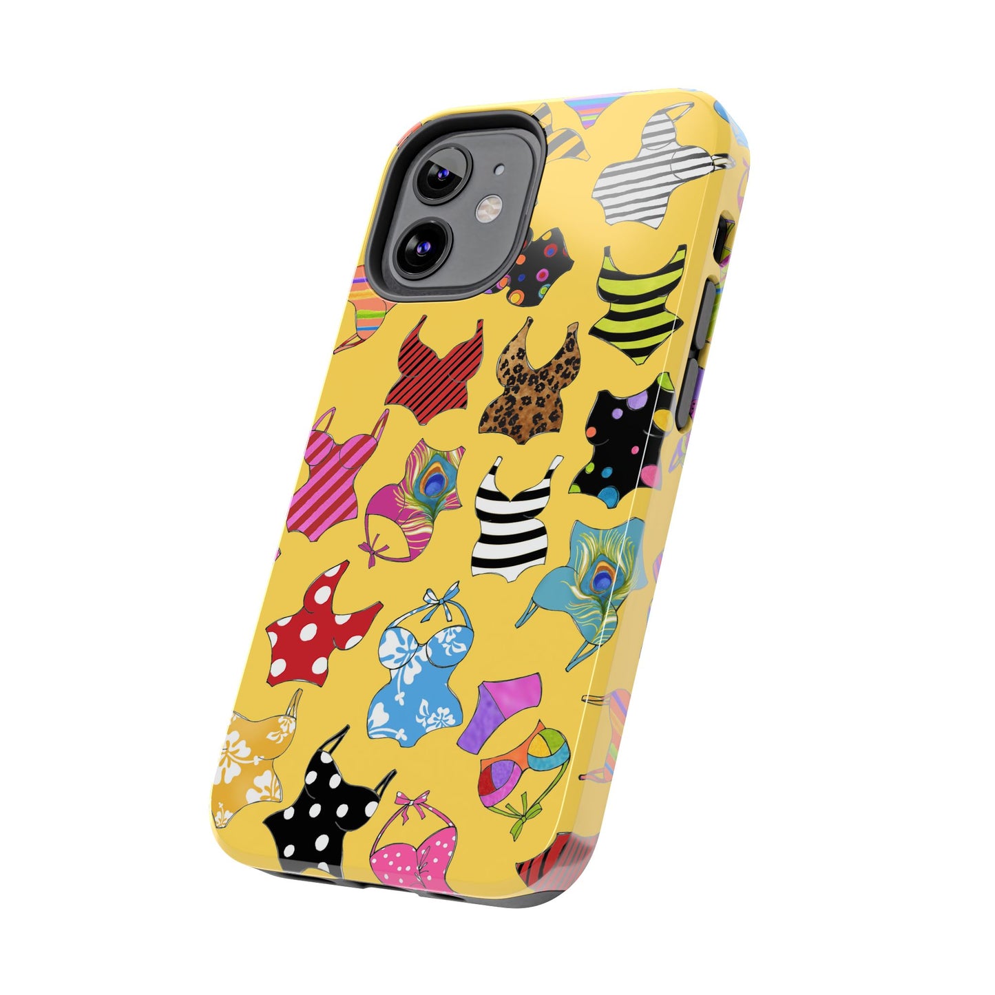 Assorted Suits Yellow Phone Case