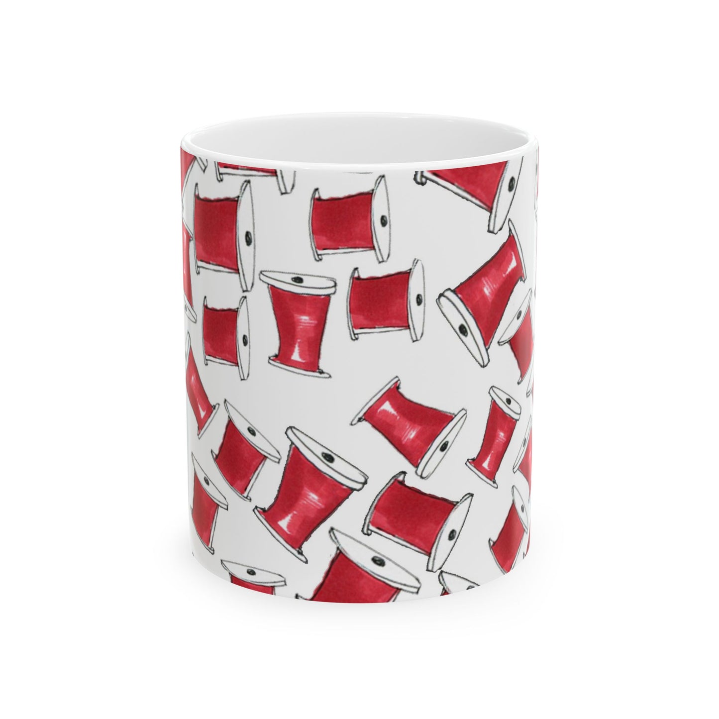 Red Thread White Cup