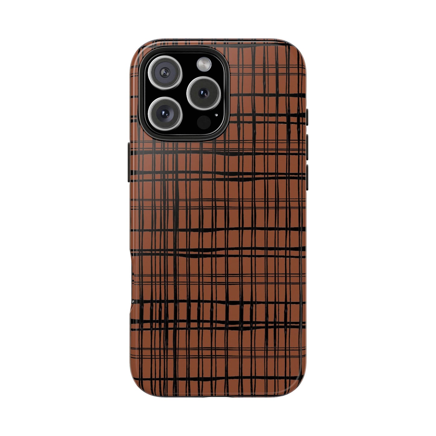 Doggie Fence Rust Phone Case