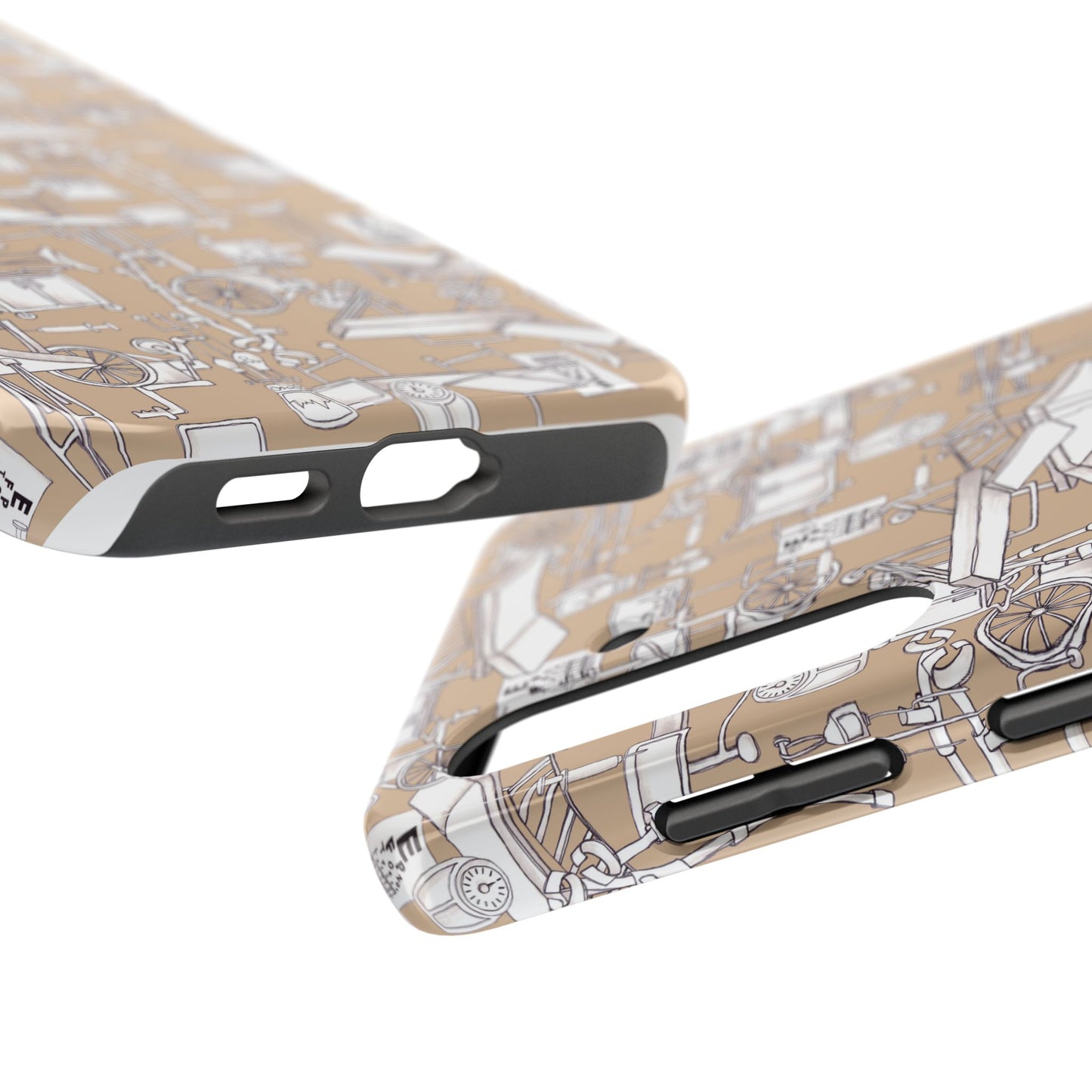 Essentials Khaki / White Phone Case