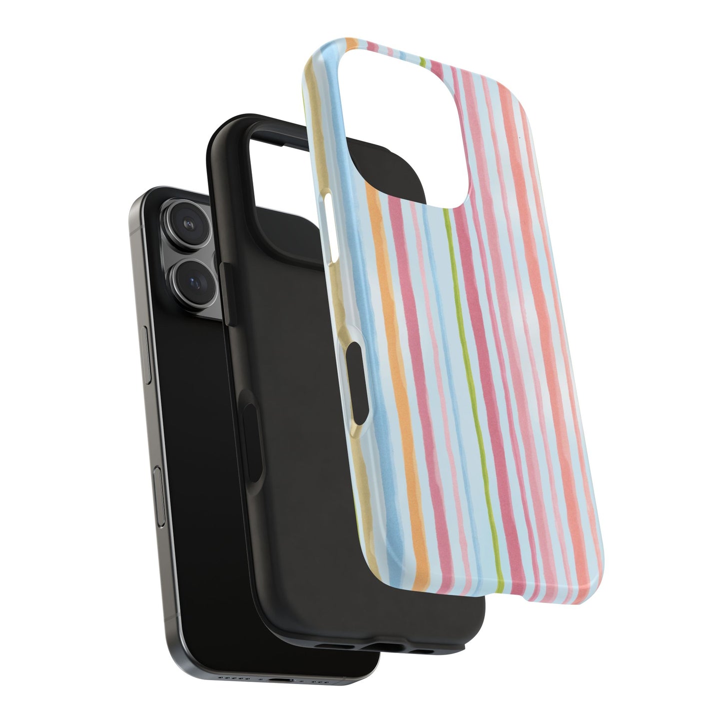 Swim Stripe Blue Phone Case