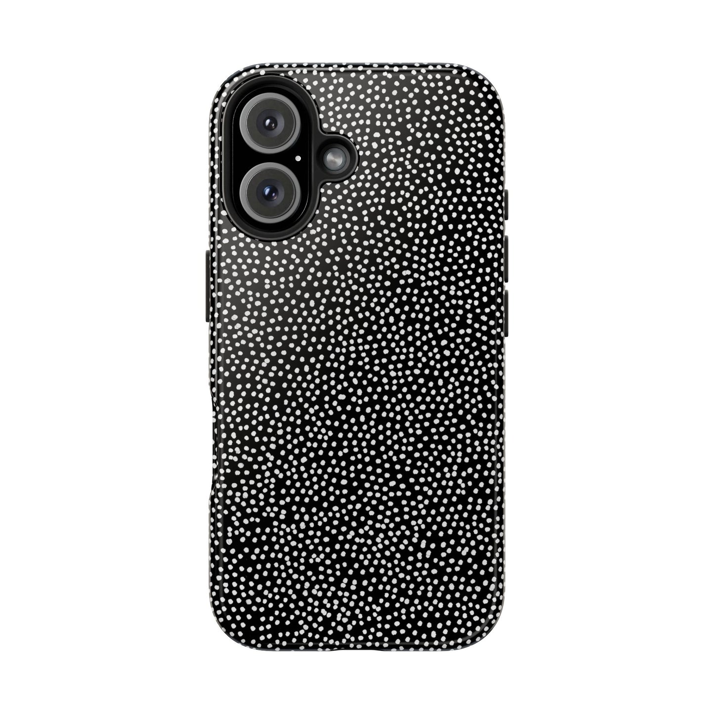 Baby Dots Black / White Phone Case