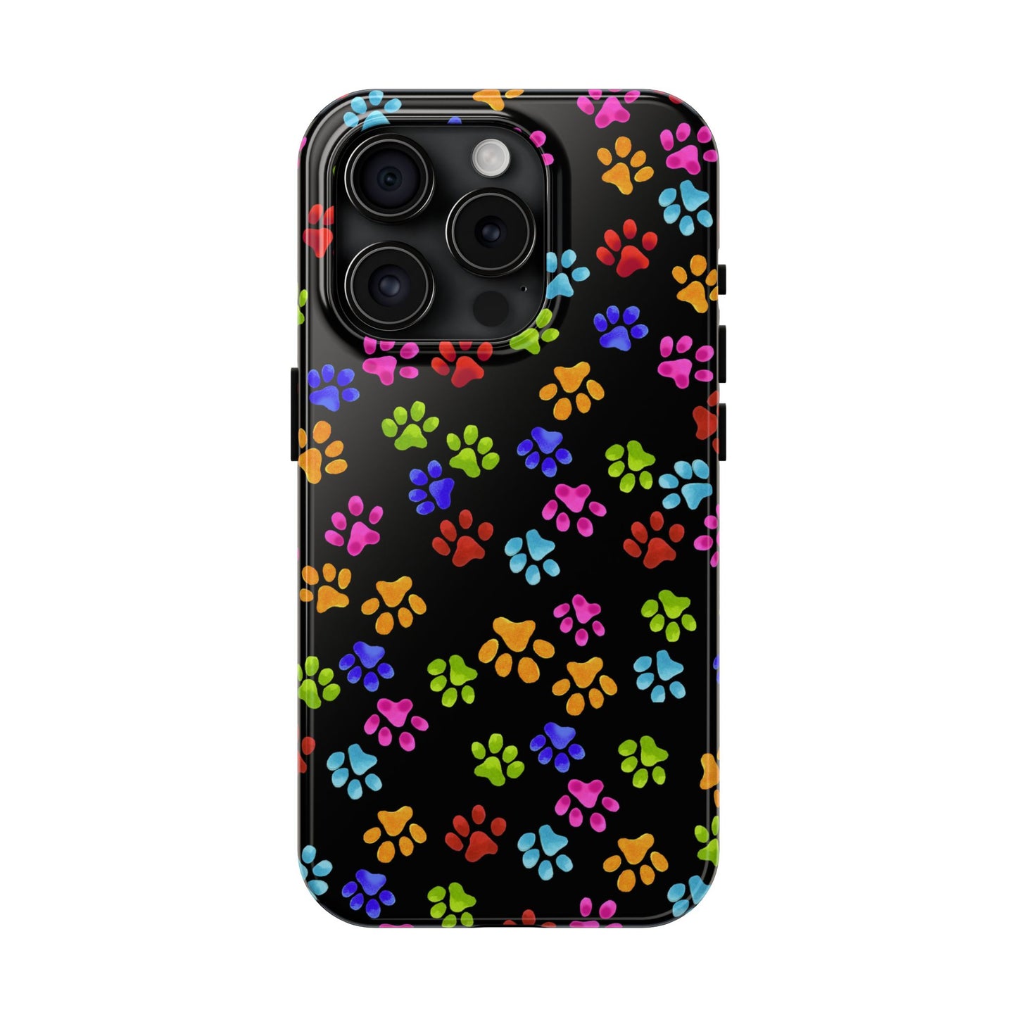 Paws Black Phone Case