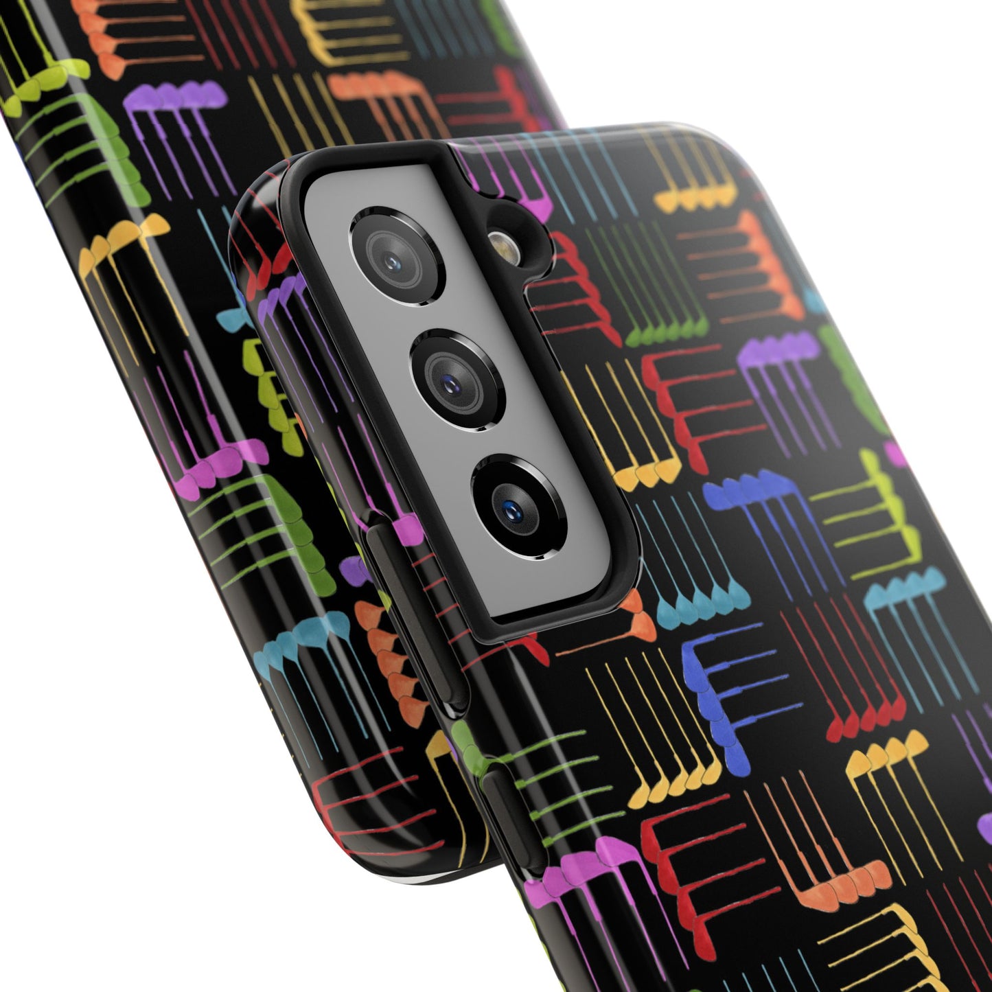 Club Weave Black Phone Case