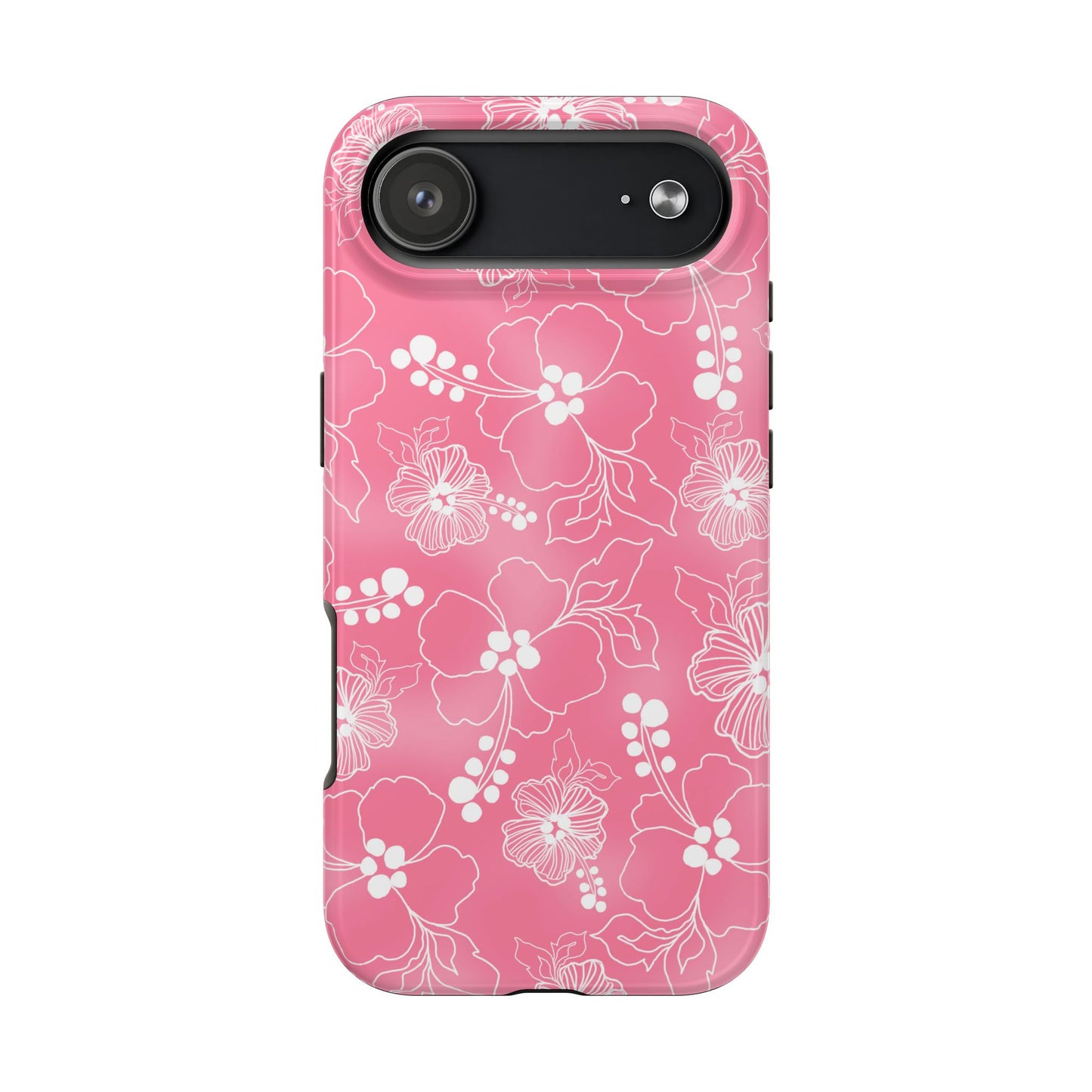 Lacey Hibiscus Pink Phone Case