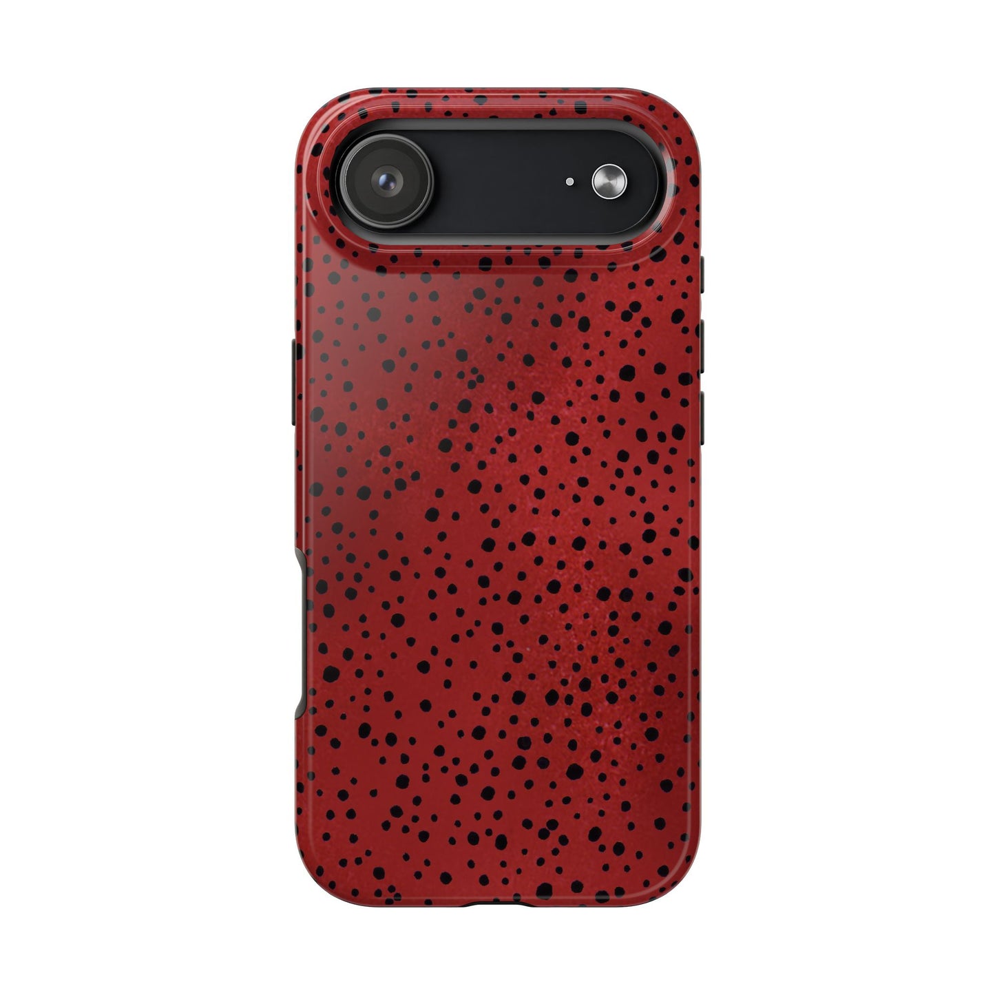 Pepper Dots Red / Black Phone Case