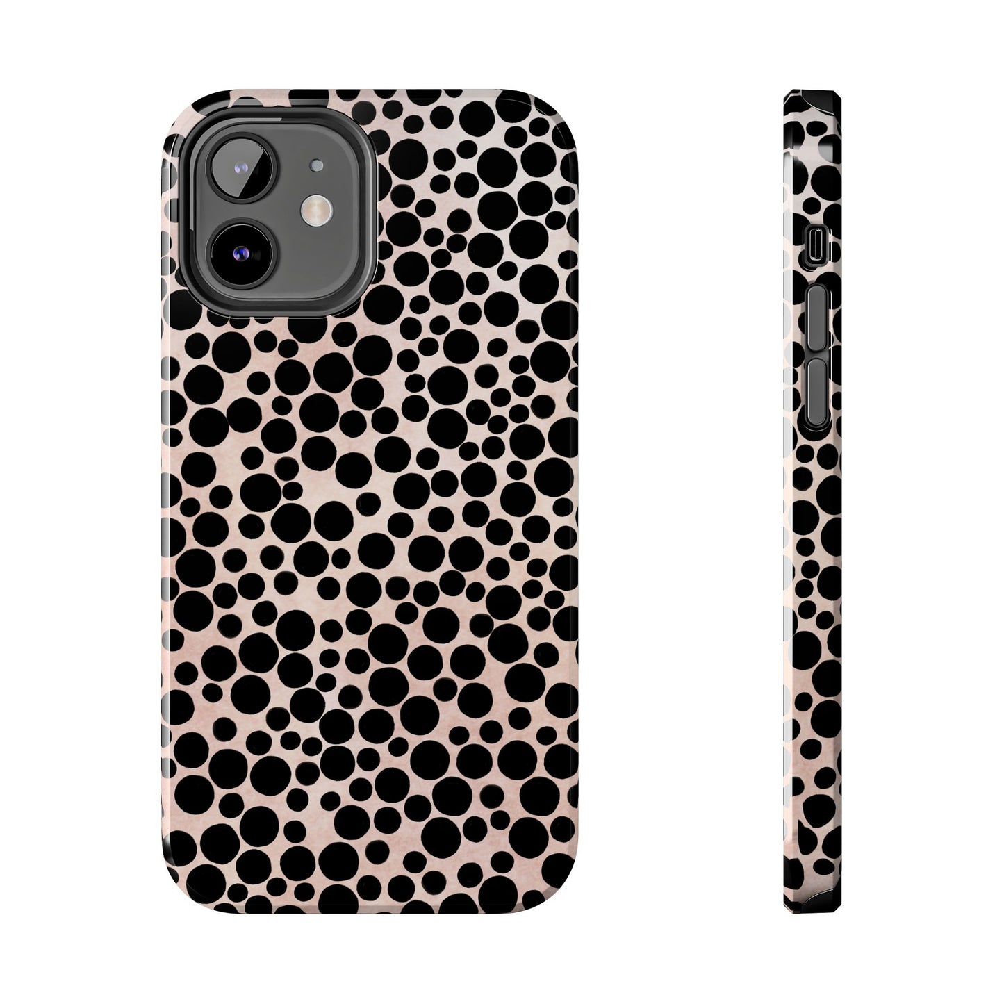 Felt Dots Pink Phone Case