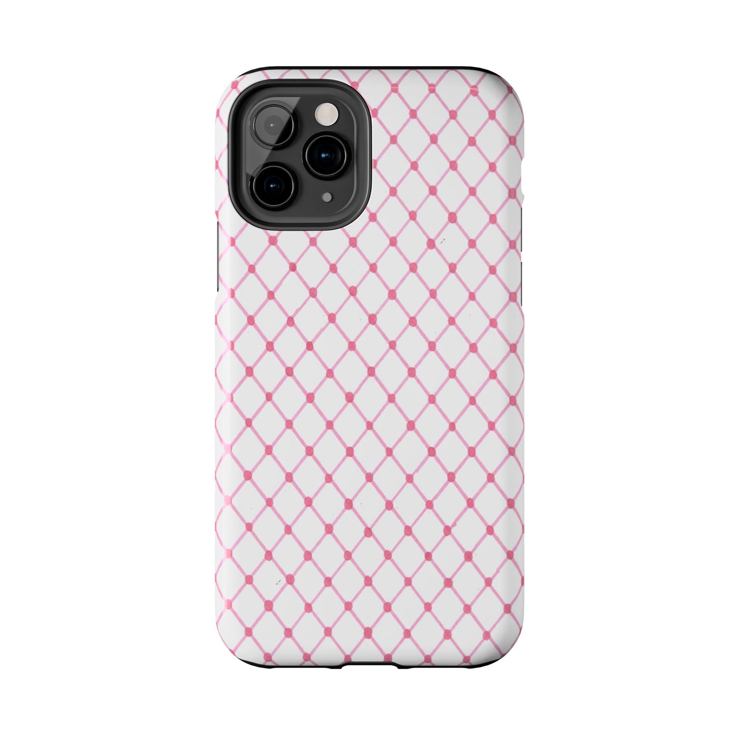 Diamond White / Pink Phone Case