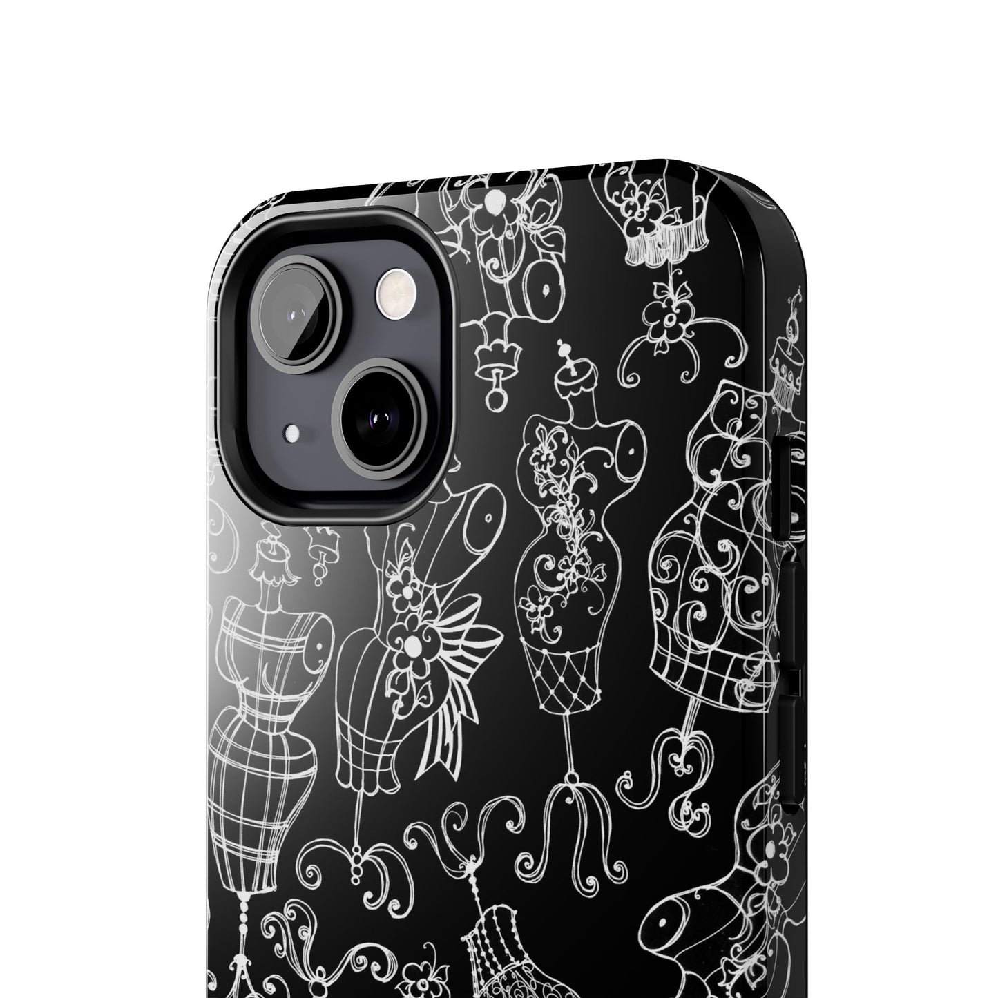 Mannequinique Black / White Phone Case