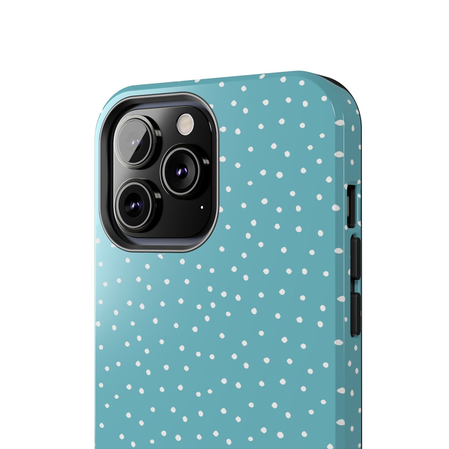 Dinky Dots Turquoise / White Phone Case