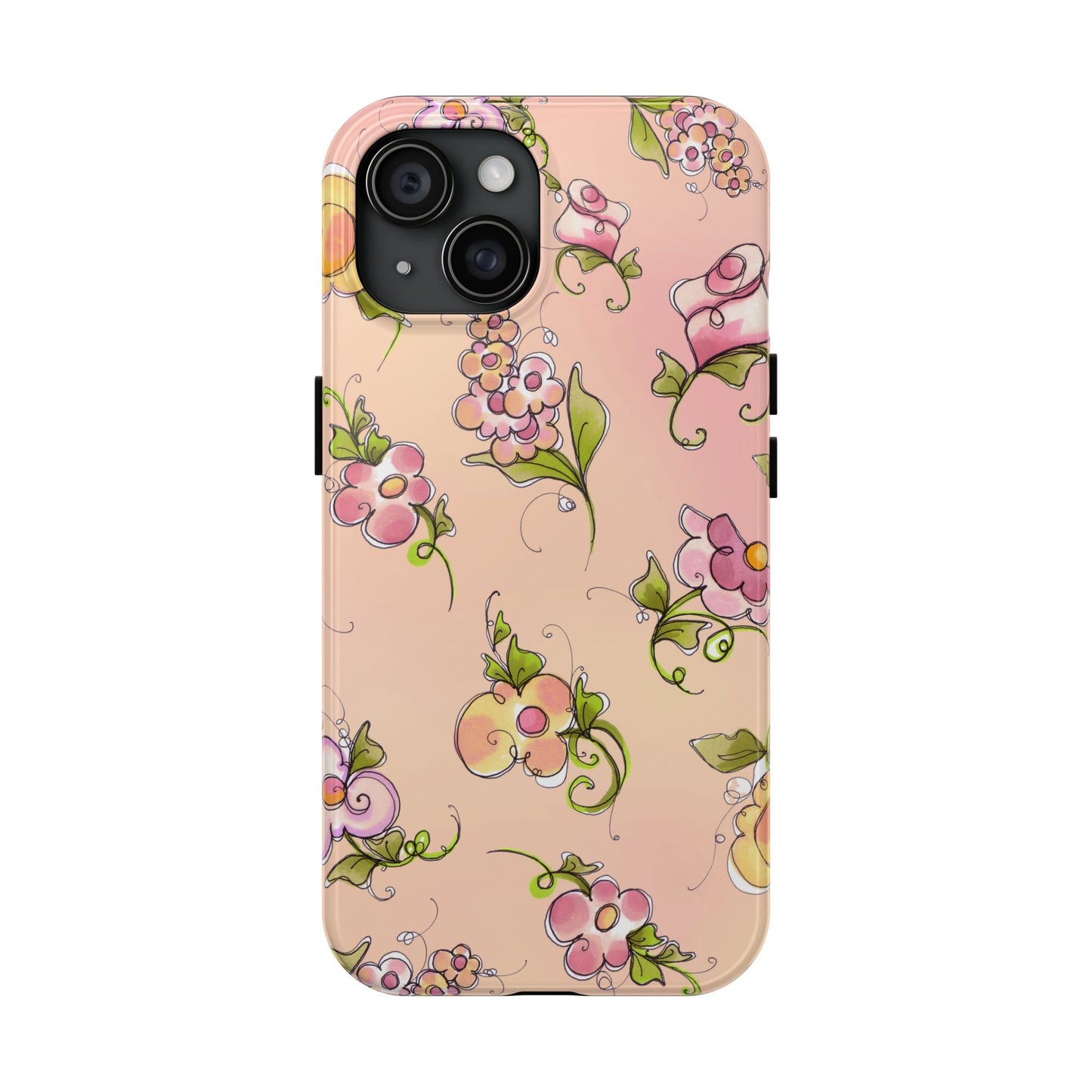 Flower Toss Sunrise Phone Case