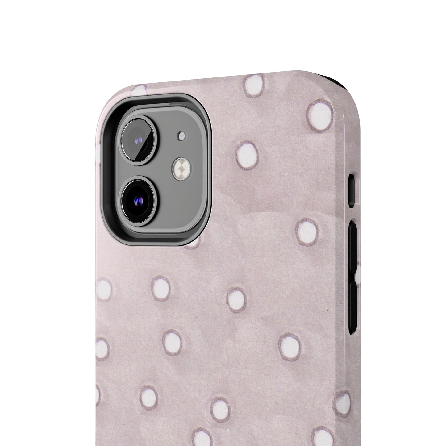 Dinky Dots Silver Phone Case