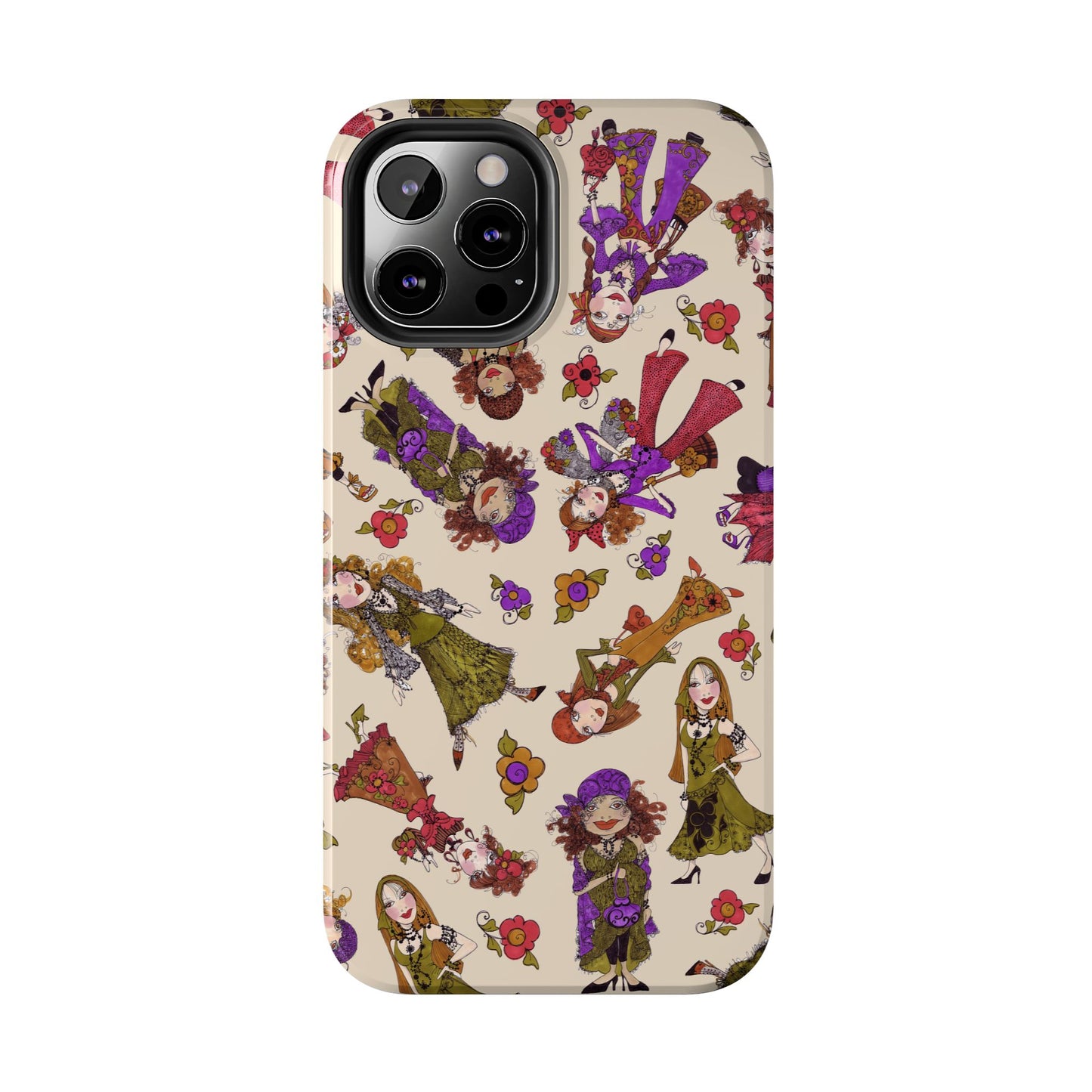 Tossed Gypsies Muslin Phone Case