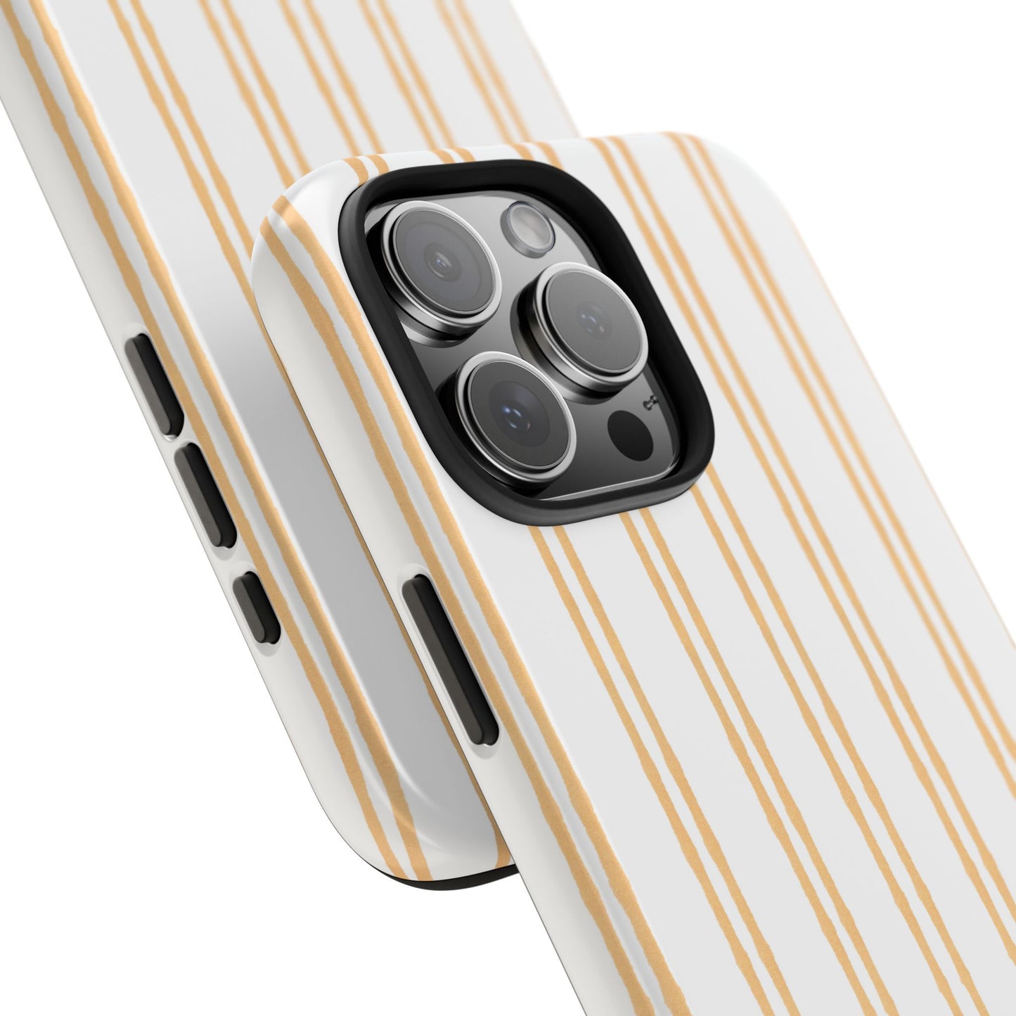 Double Stripe Yellow Phone Case