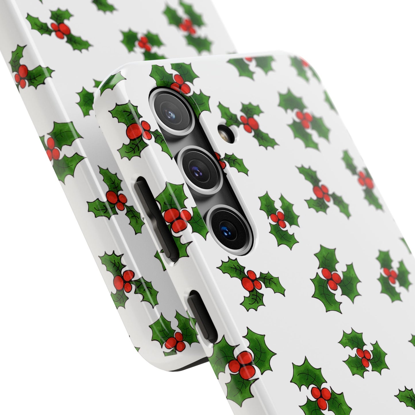 Lotsa Holly White Phone Case