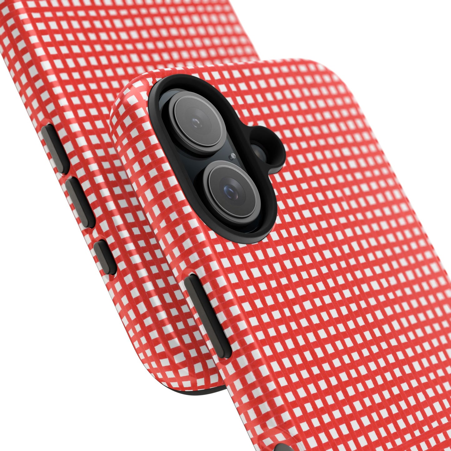 Chipper Check Red Phone Case