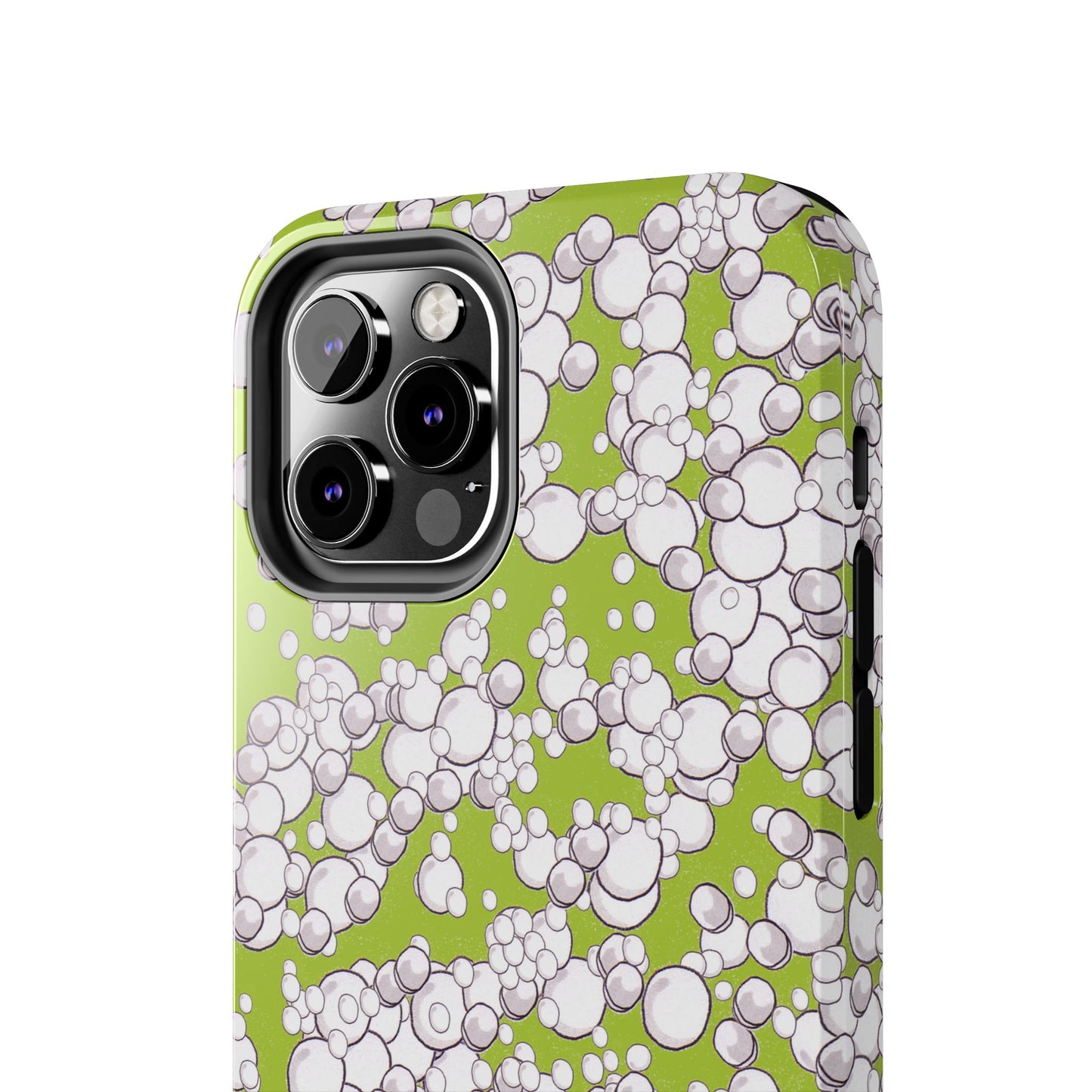 Bubble Dots Green Phone Case